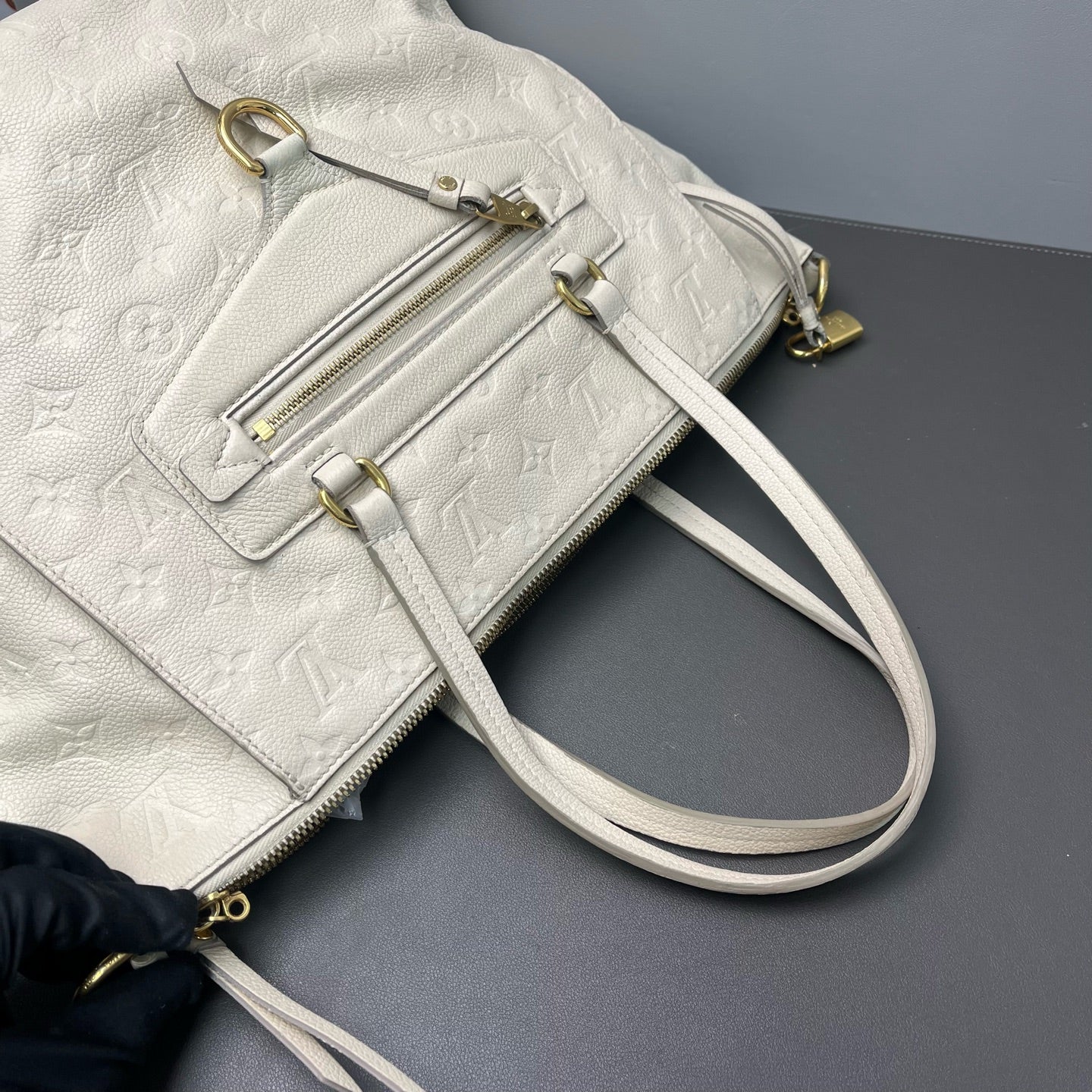 Louis Vuitton - Lumineuse - Leather - White - (large)