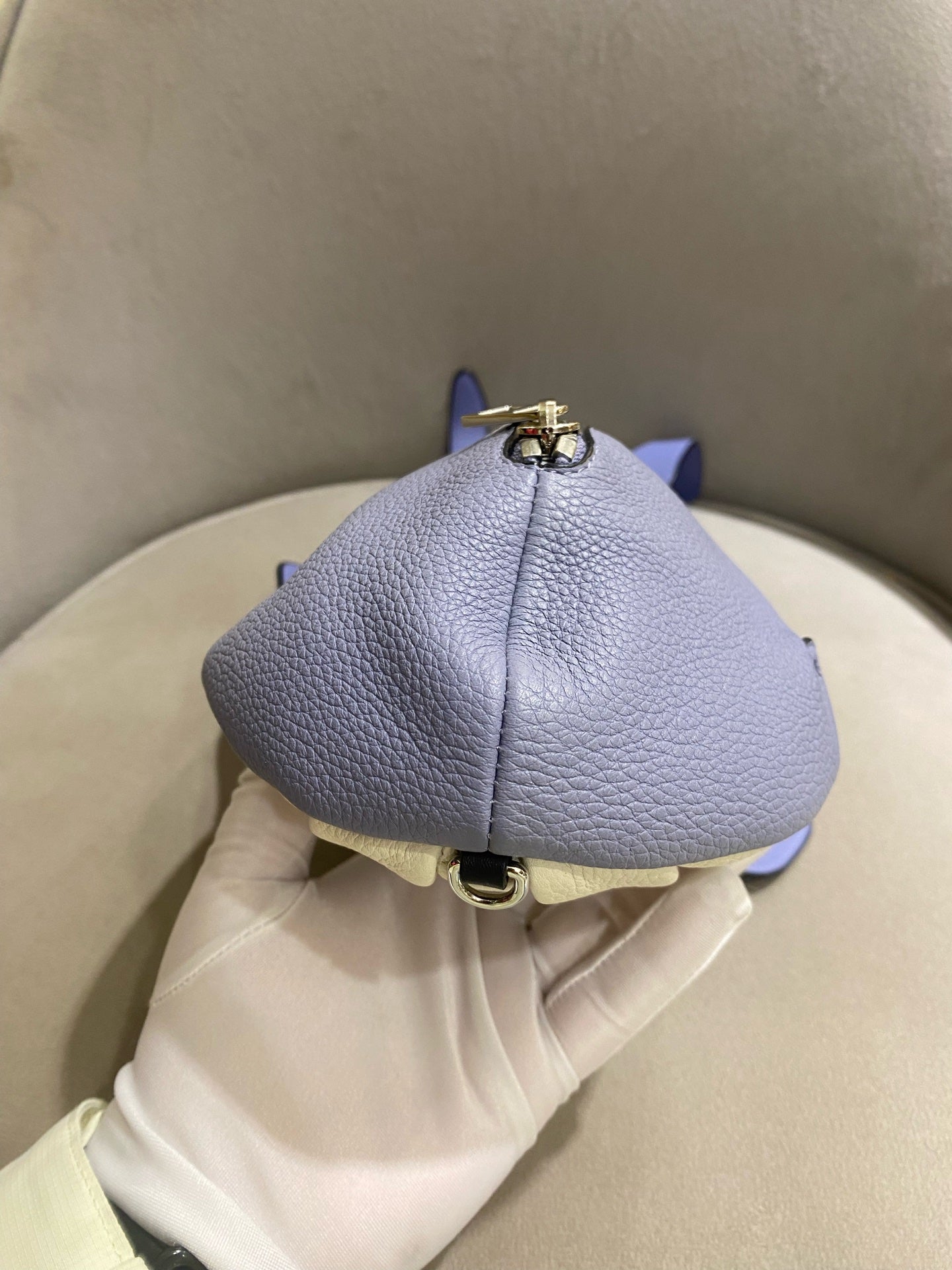Loewe - Suna Fujita Whale Shaped Bag - Grained leather - Multicolour - (mini)