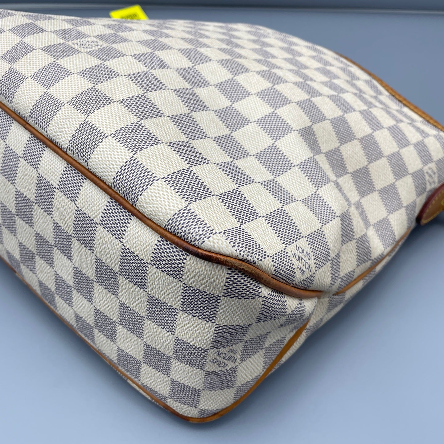 Louis Vuitton - Delightful MM - Damier Azur coated canvas with natural cowhide leather trim - White - (medium)