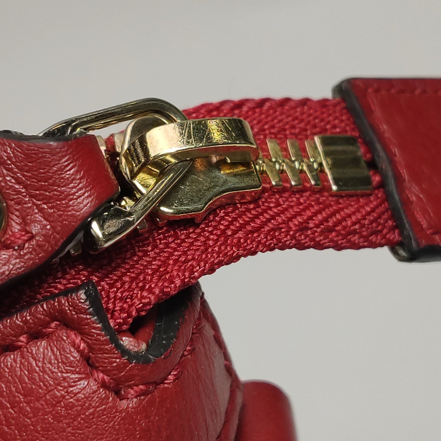 Gucci - Gucci Microguccissima Leather Top Handle Tote Bag 449656 - Leather - Red - (medium)