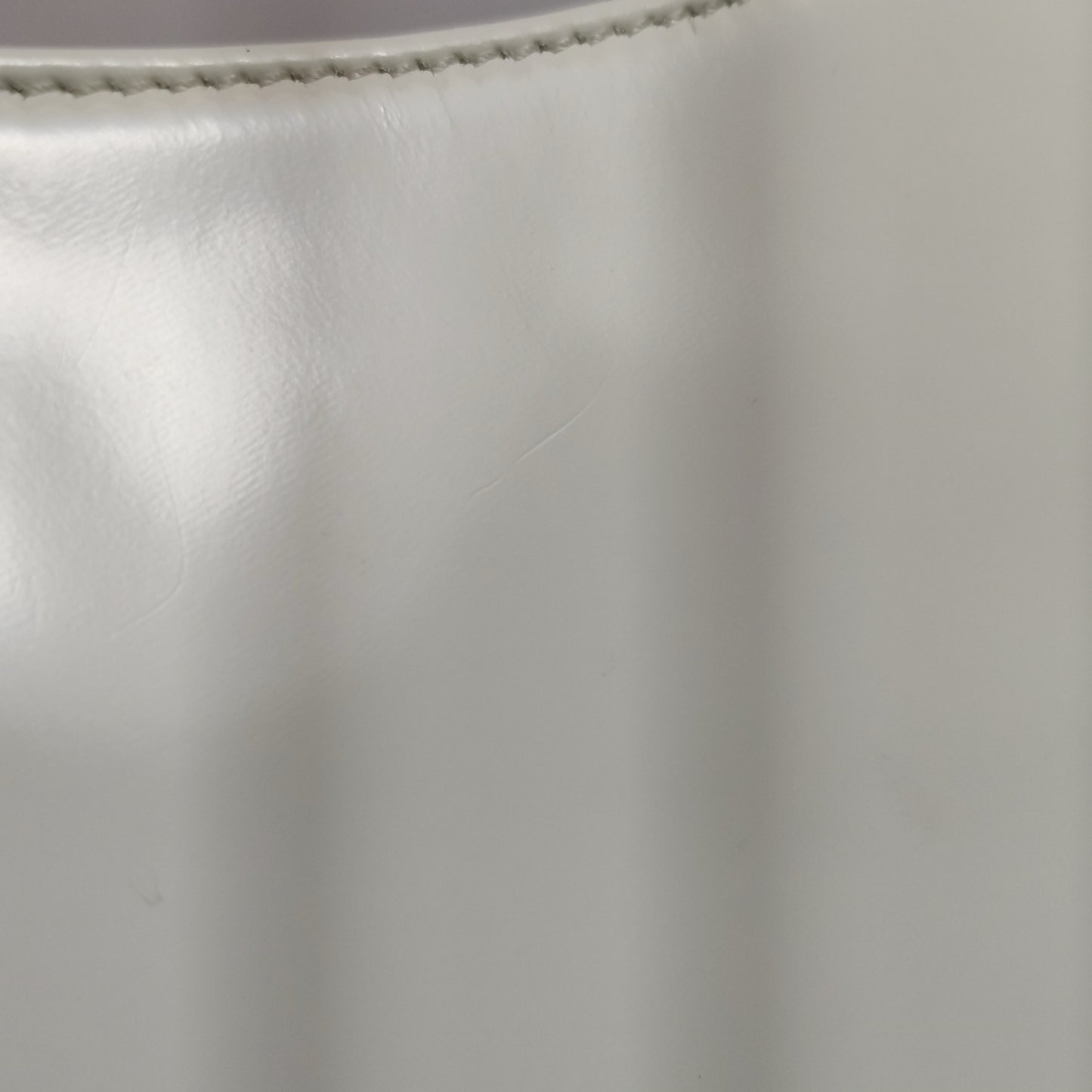 Prada - Spazzolato Leather Hobo Shoulder Bag 1BC499 - Spazzolato leather - White - (Medium)