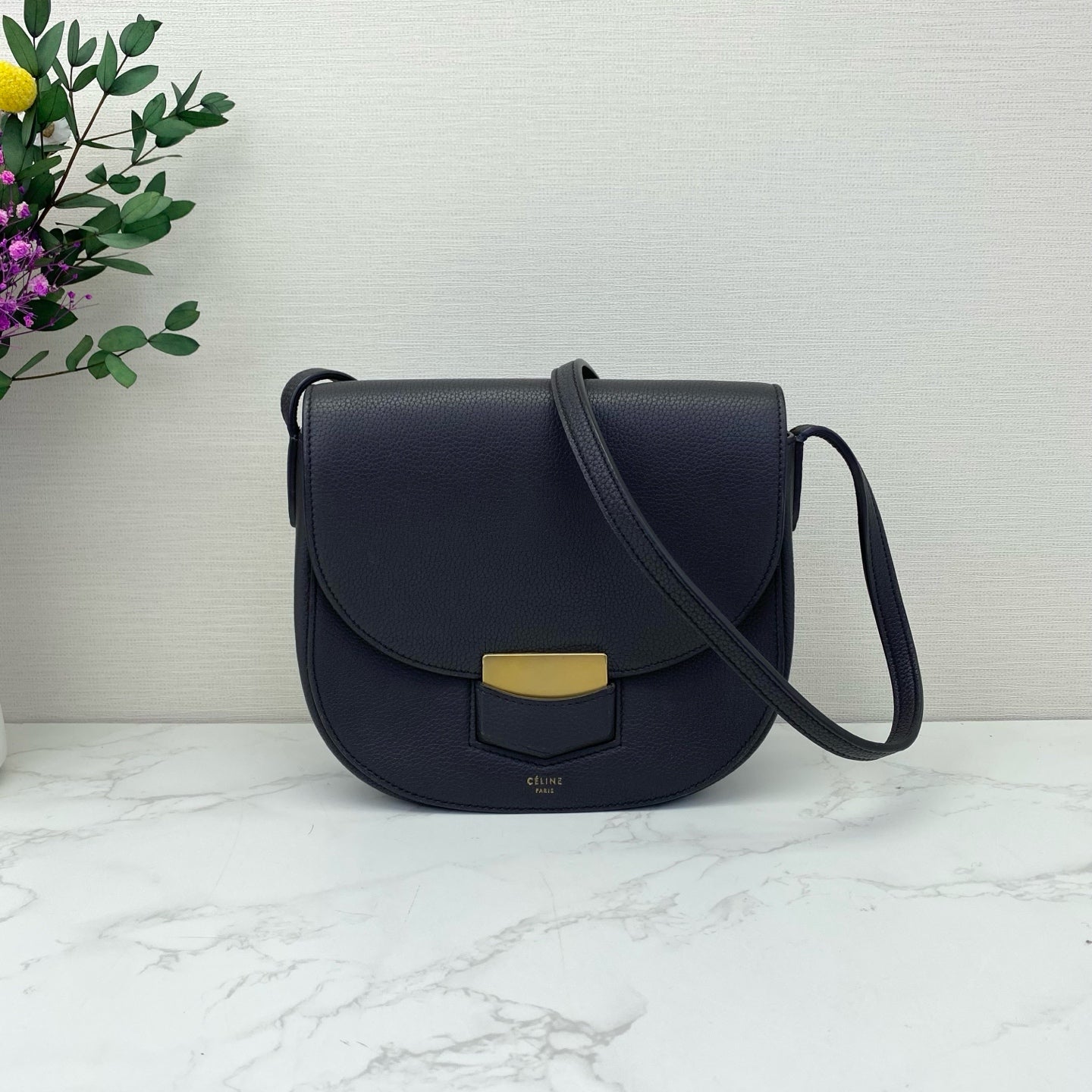 Celine - Trotteur - Leather - Grey - (small)