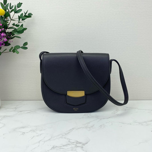 Celine - Trotteur - Leather - Grey - (small)