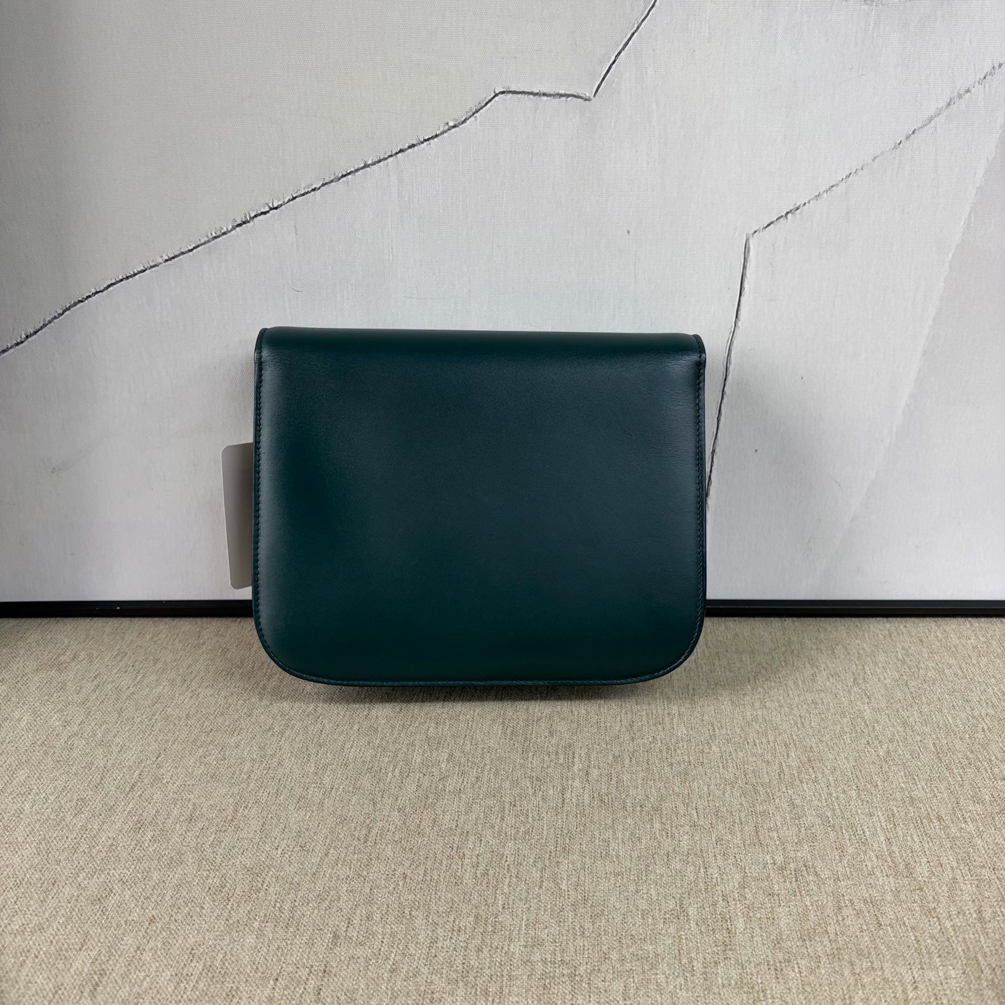 Celine - Classic Box Medium - Leather - Green - (Medium)