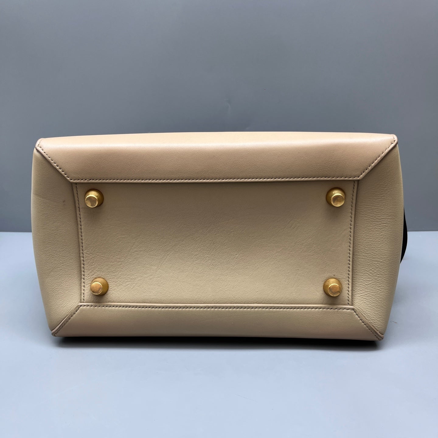 Celine - Belt Bag Medium - Grained Calfskin Leather - Multicolour (Beige, Burgundy, Navy) - (medium)