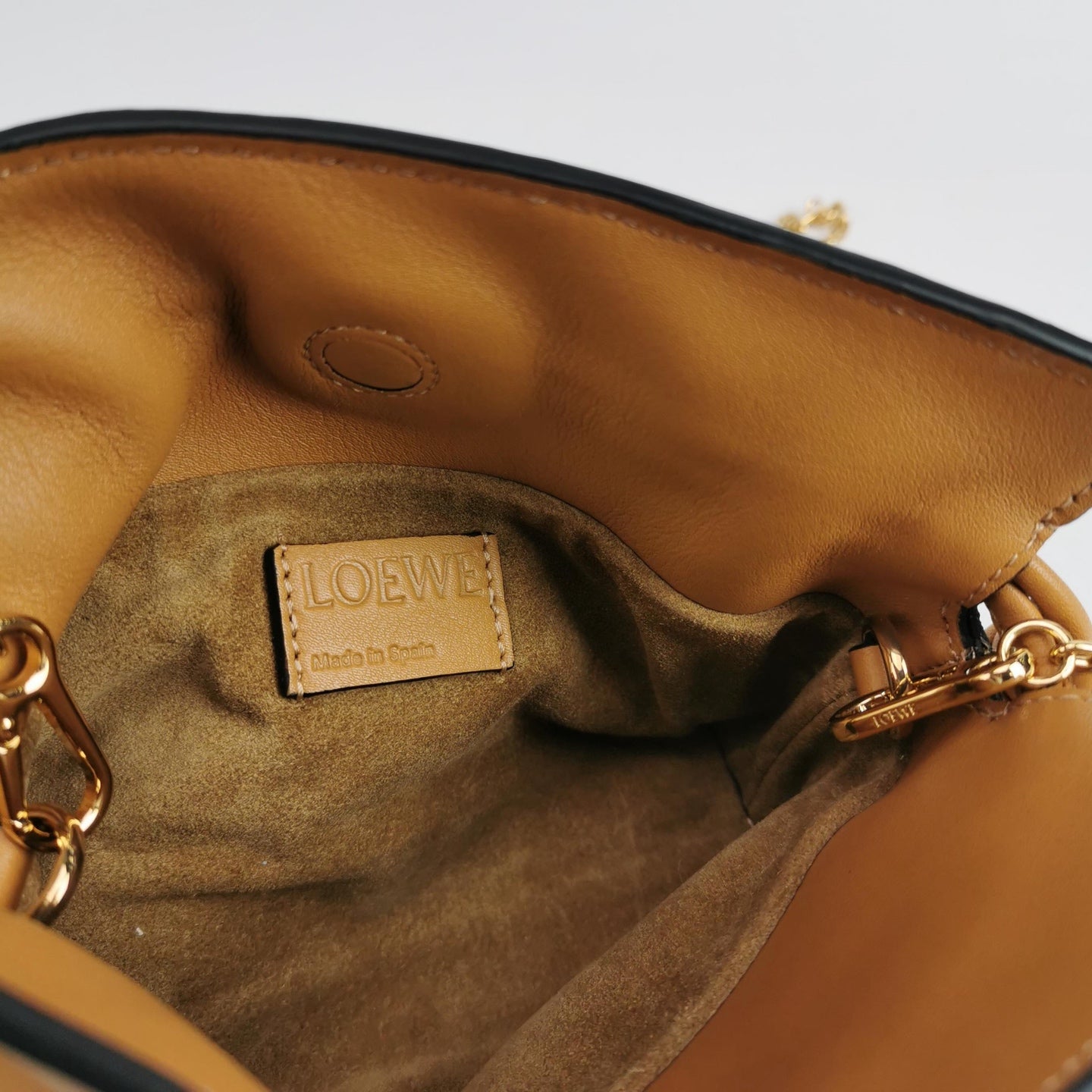 Loewe - Flamenco Mini Pouch - Leather - Brown - (mini)