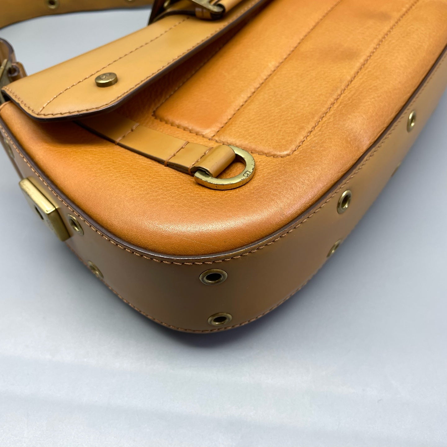 Dior - Punk Shoulder Bag - Leather - Brown - (Small)