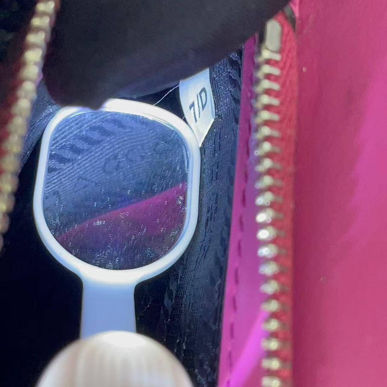 Prada - Elektra Studded Bag - Leather - Pink - (small)
