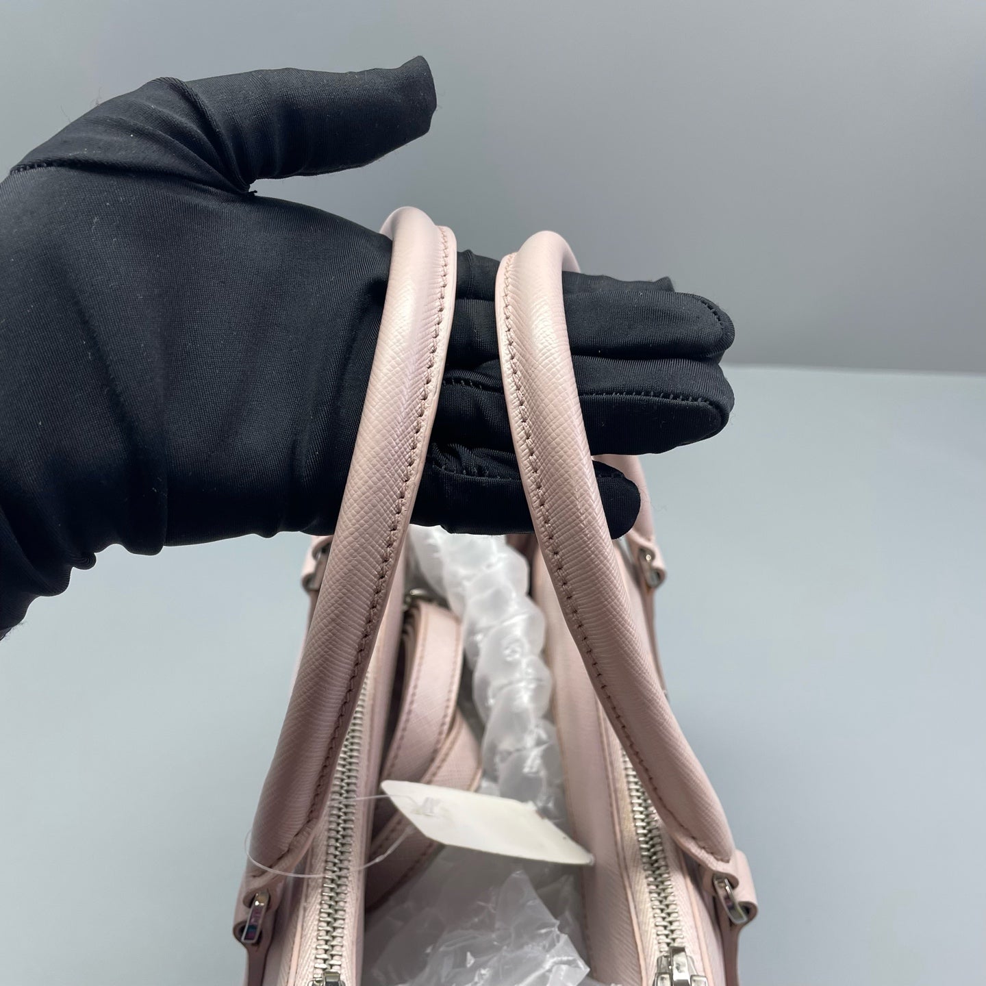 Prada - Saffiano Lux Tote (Galleria) Small - Leather - Pink - (small)