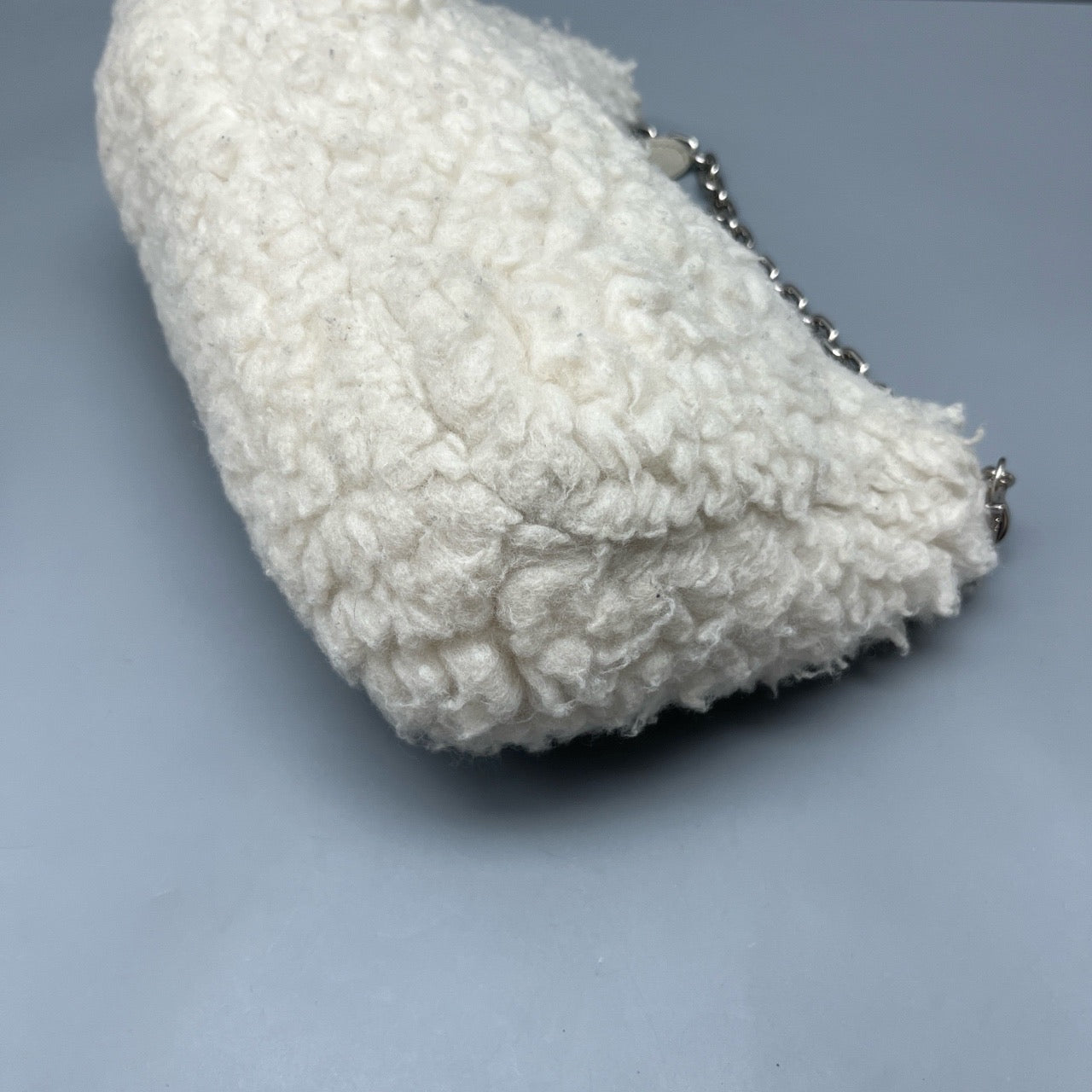Prada - Re-Edition 2005 Hobo - Faux fur - White - (small)