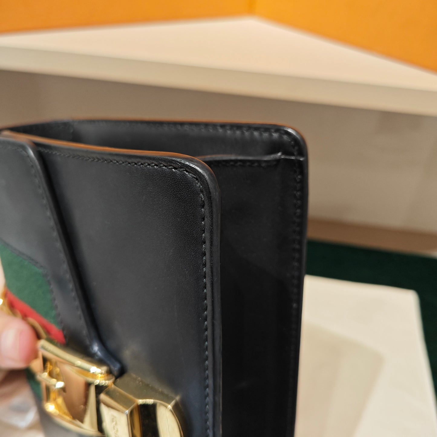 Gucci - Sylvie - Leather - Black - (small)