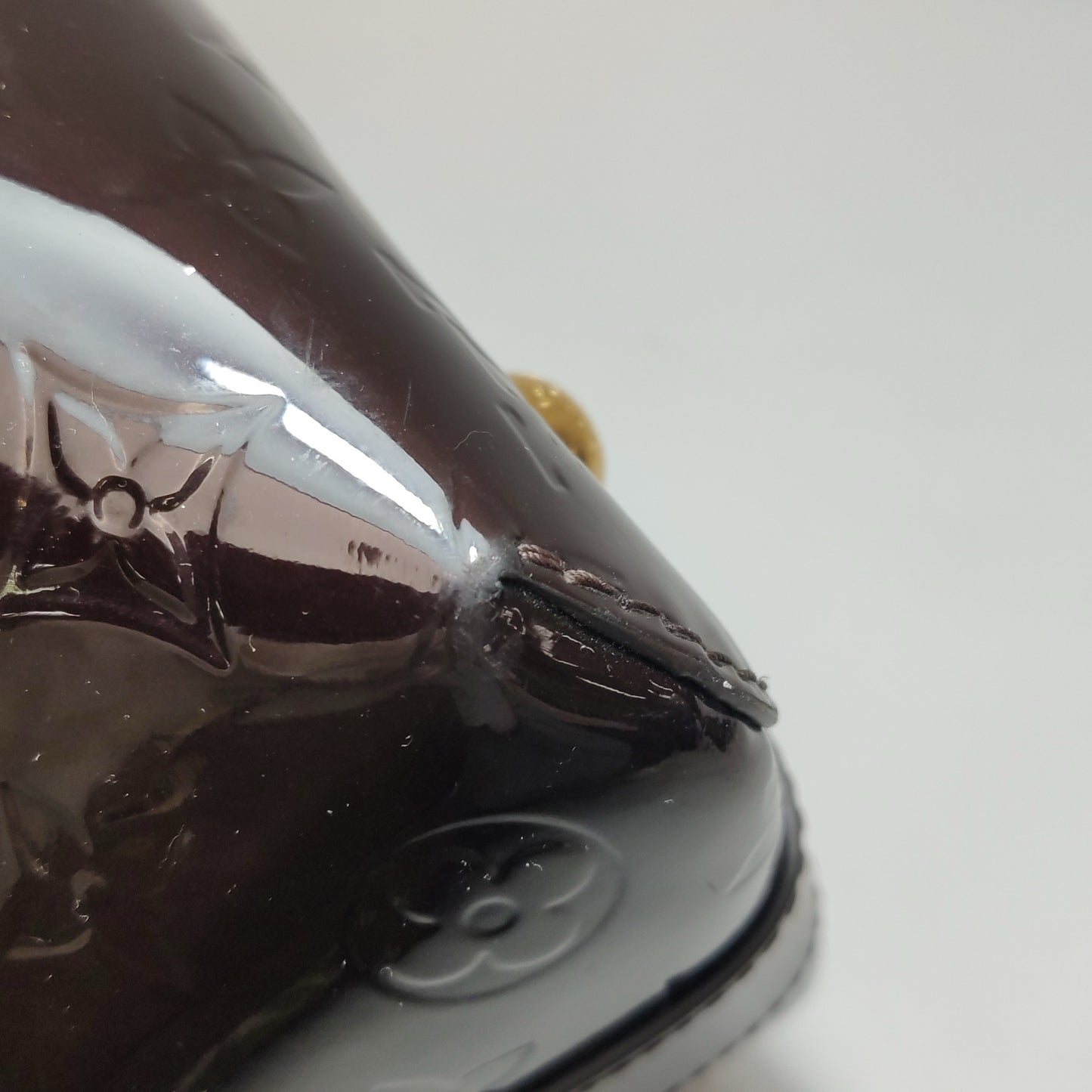 Louis Vuitton - Melrose - Patent leather - Burgundy - (Medium)