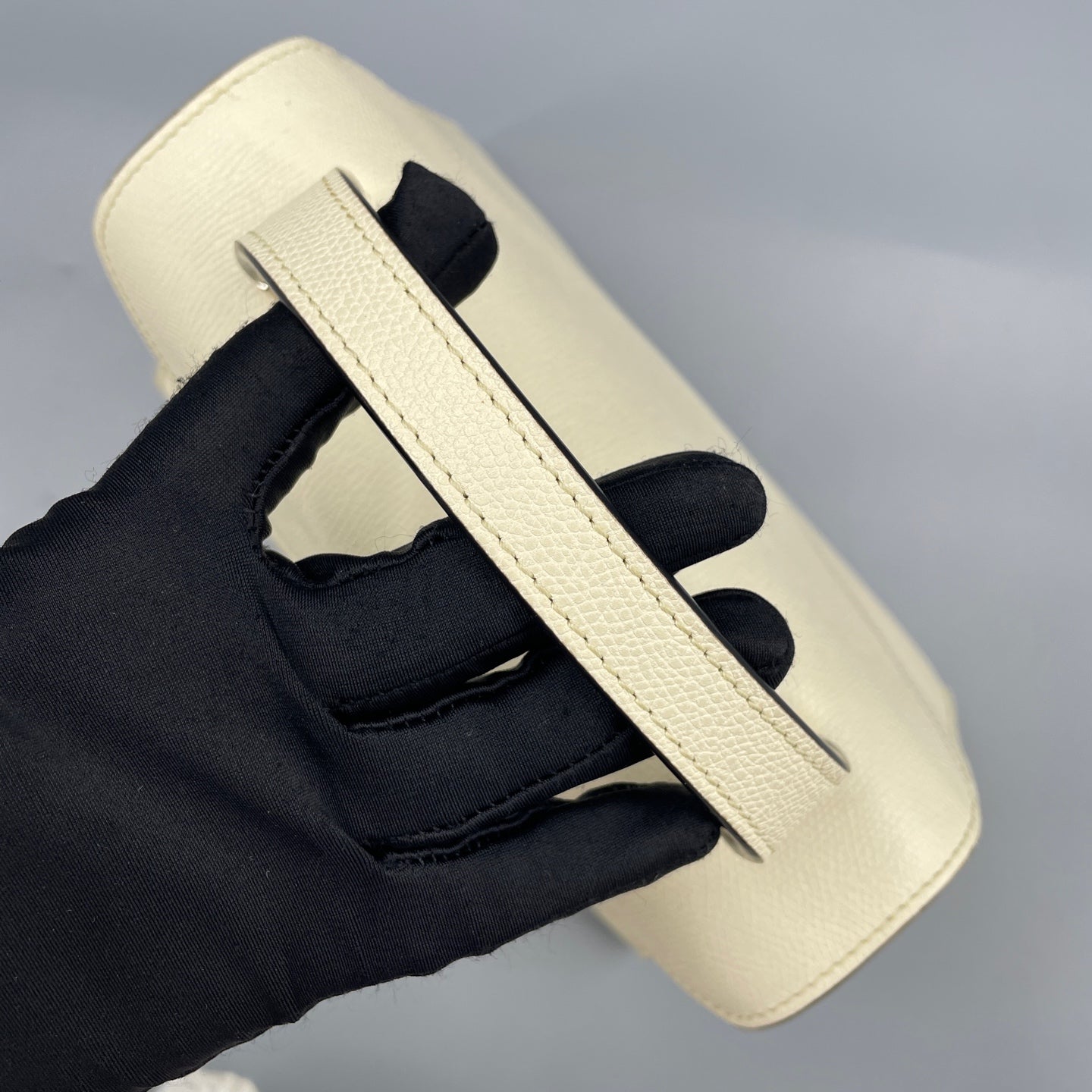 Valextra - Iside - Grained calfskin leather - White - (medium)