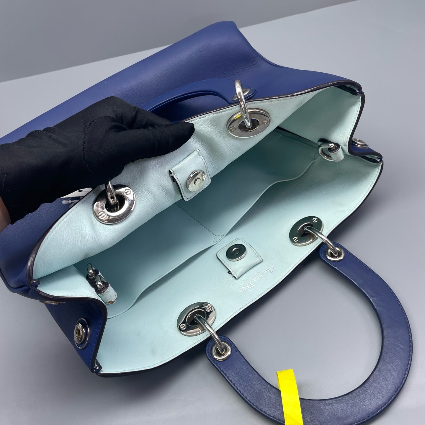 Dior - Diorissimo Tote - Leather - Blue - (medium)