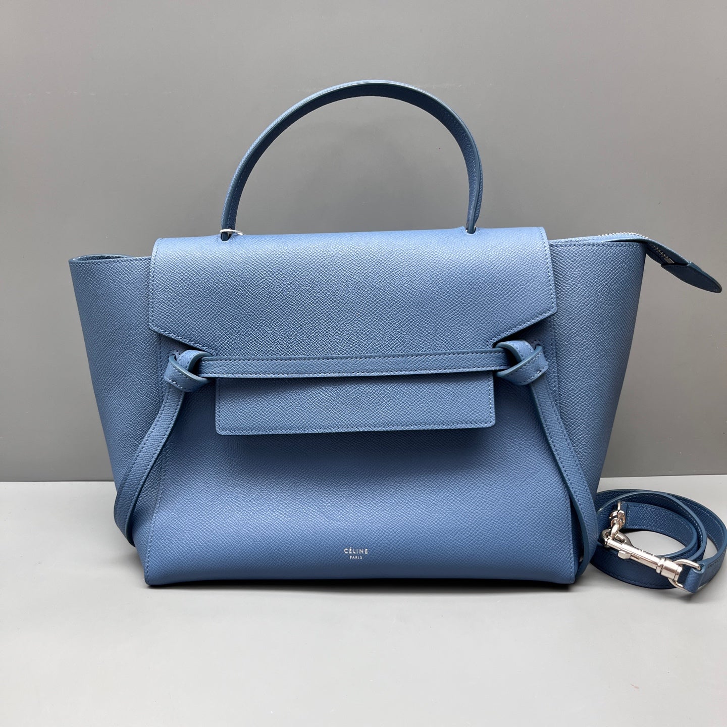 Celine - Belt Bag - Leather - Blue - (Medium)