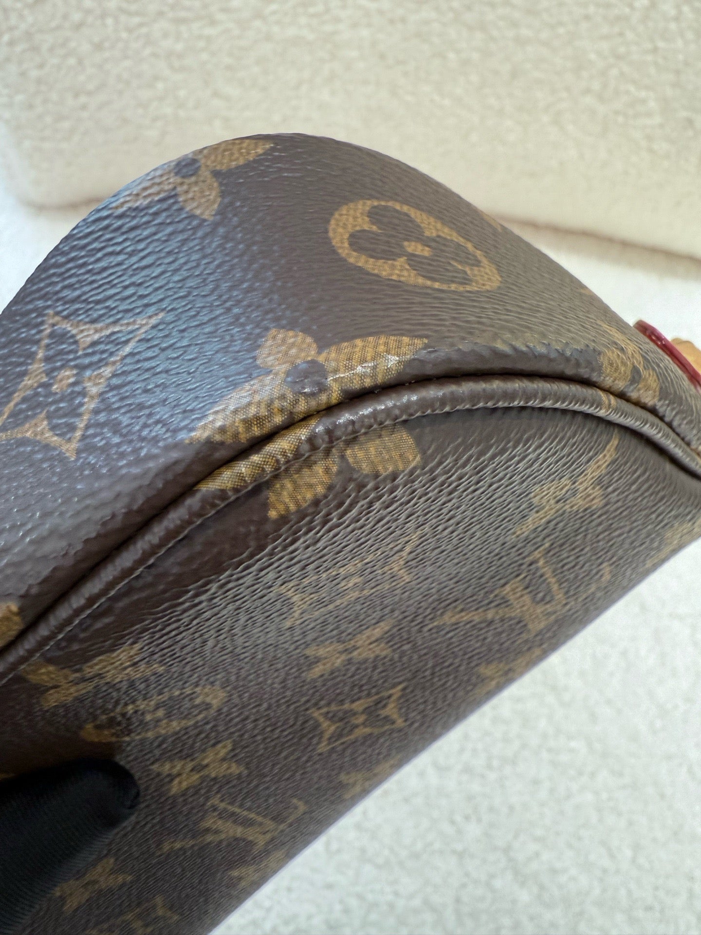 Louis Vuitton - Ivy - Monogram coated canvas with Vachetta leather trim - Brown - (Mini)