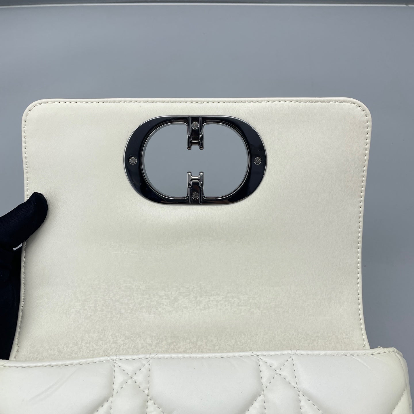 Dior - Caro - Leather - White - (mini)