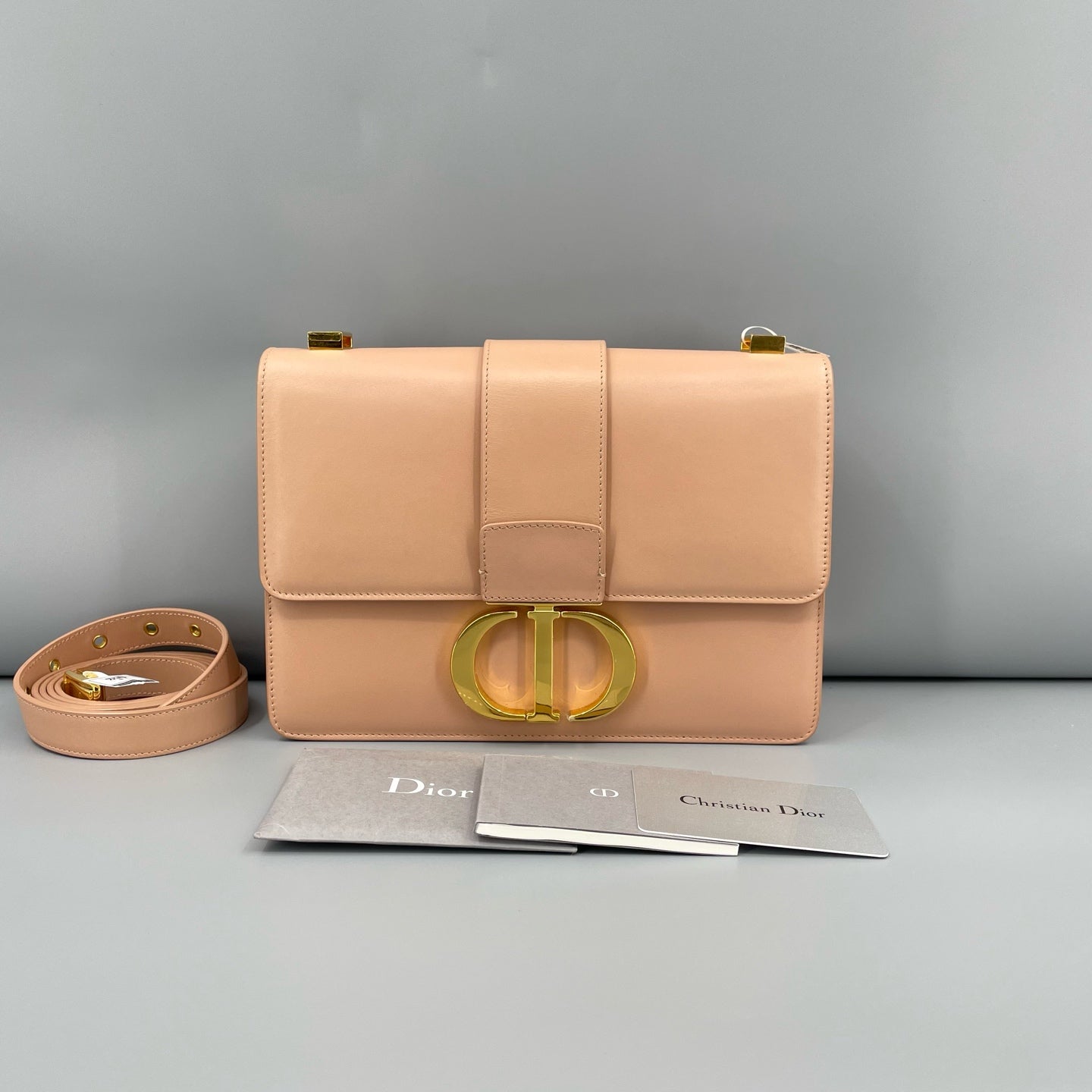 Dior - 30 Montaigne - Calfskin leather - Pink - (Medium)