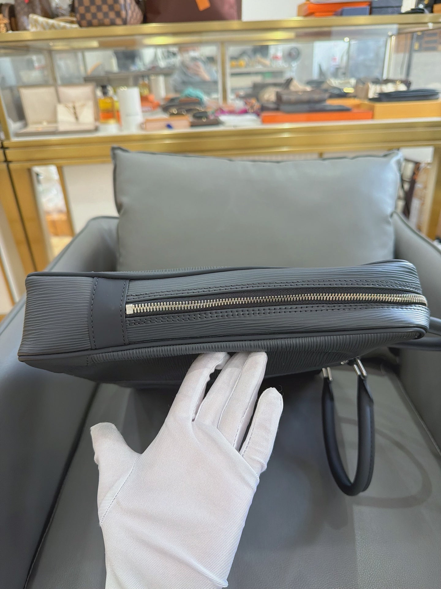 Louis Vuitton - Porte-Documents Voyage Briefcase - Epi leather - Black - (large)