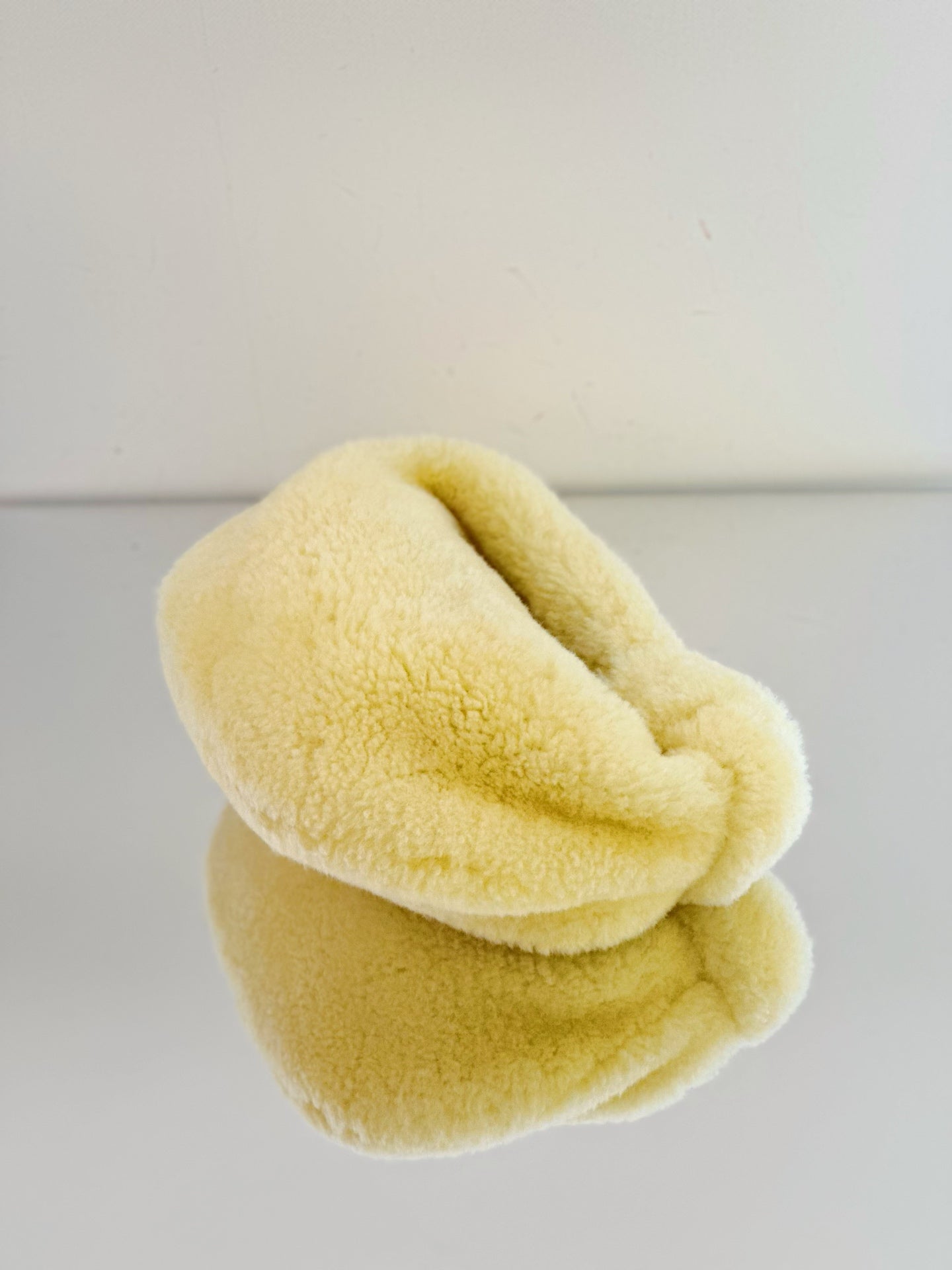 Bottega Veneta - Jodie - Shearling and leather - Yellow - (mini)
