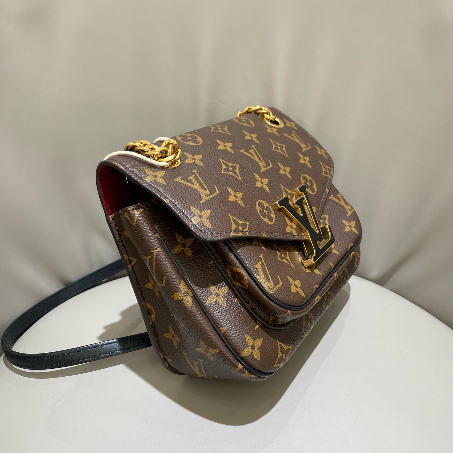 Louis Vuitton - Passy - Monogram coated canvas with leather trim - Brown - (medium)