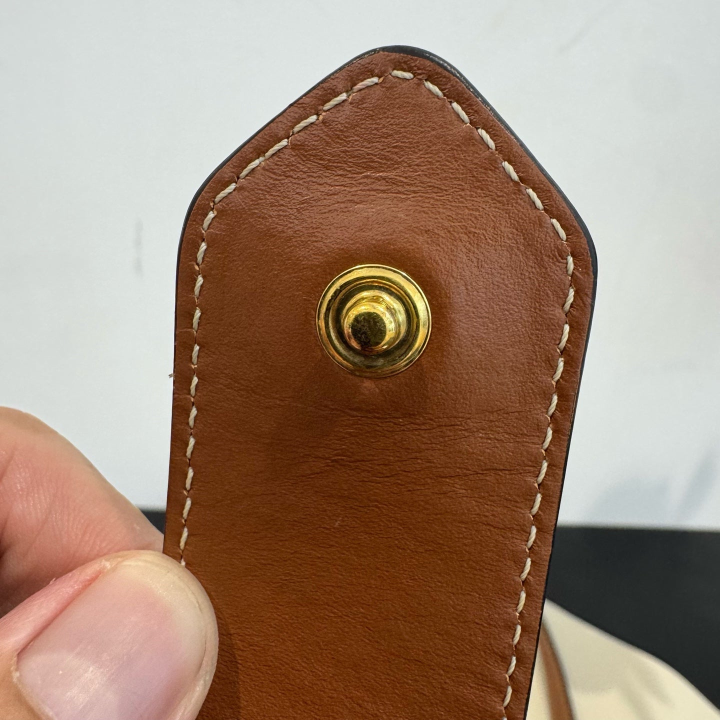 Celine - Triomphe Canvas Cylinder Bag - Triomphe Canvas and Leather - Brown - (small)
