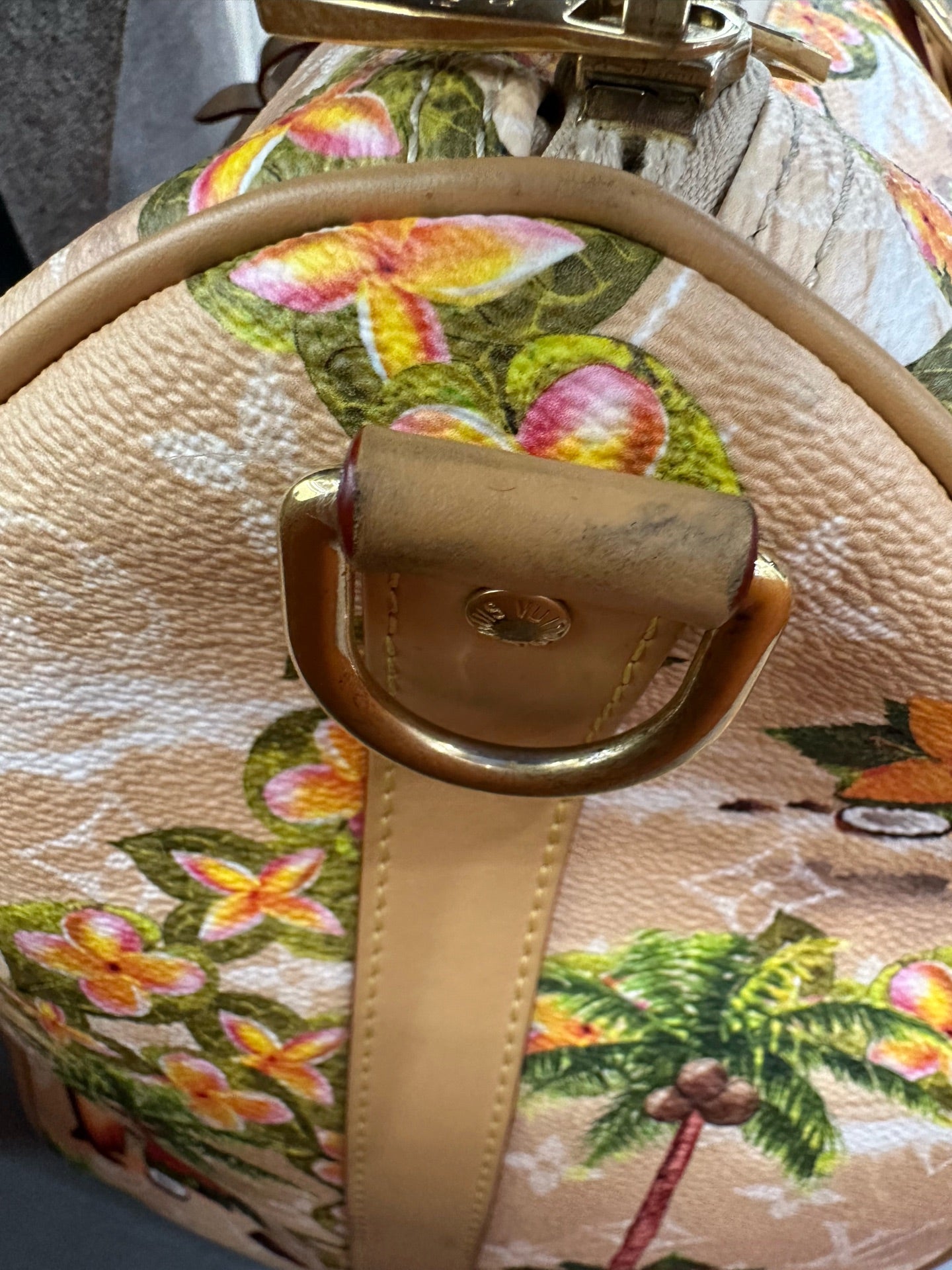 Louis Vuitton - Keepall 50 Blossom Floral SS24 Limited Edition - Coated canvas with Vachetta leather trim - Multicolour - (Large)