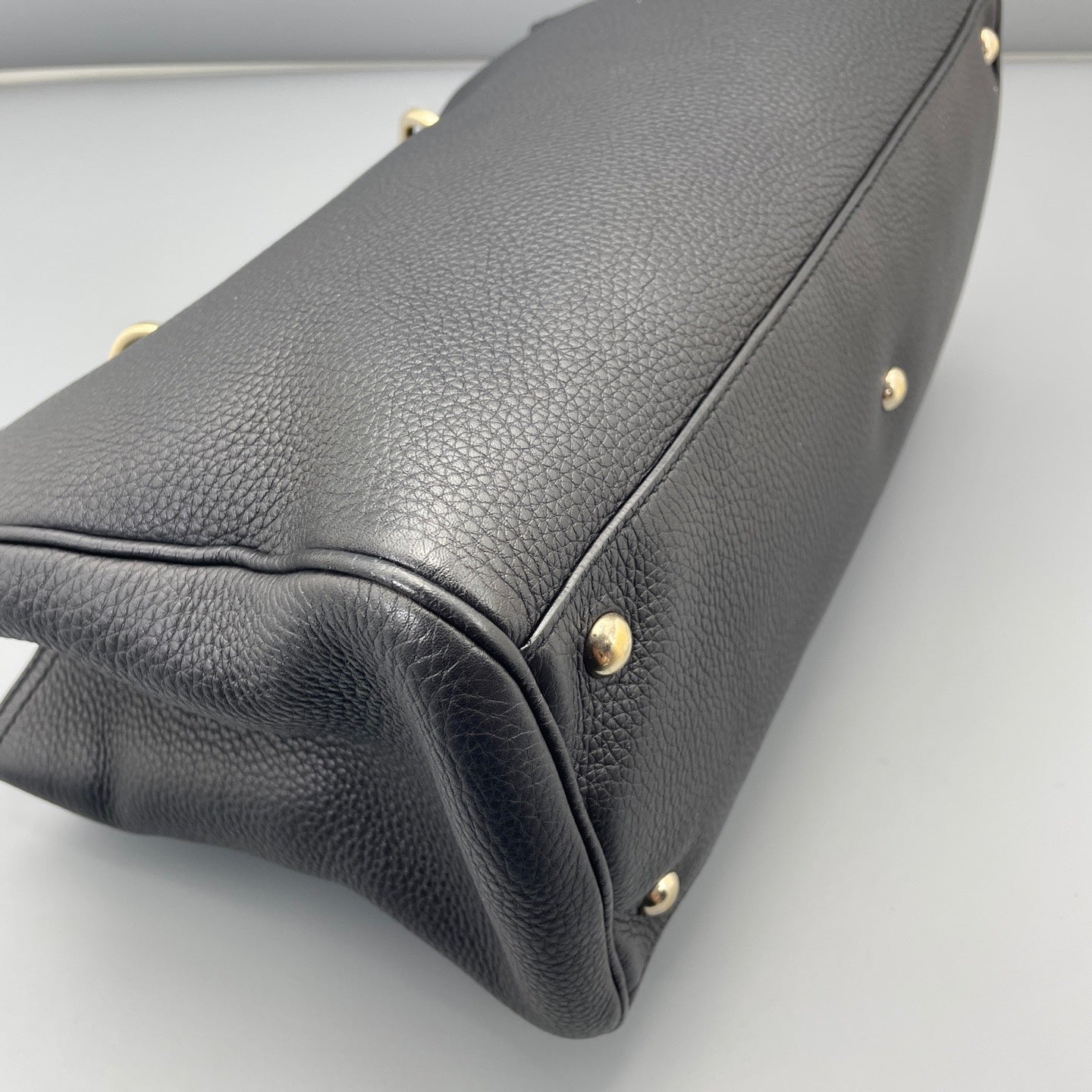 Gucci - Bamboo Handle Tote - Leather - Black - (medium)