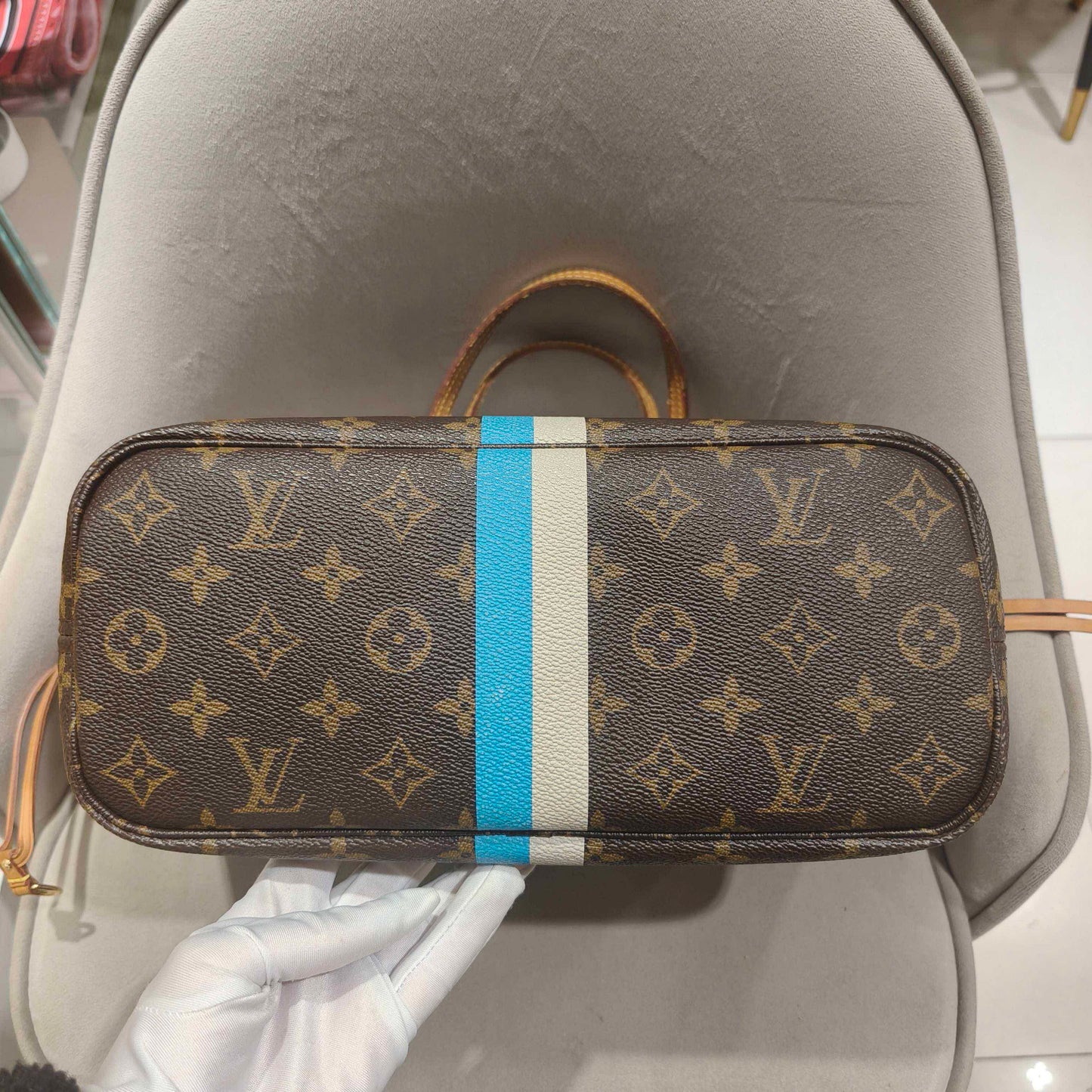 Louis Vuitton - Neverfull MM - Monogram coated canvas with Vachetta leather trim - Brown - (medium)