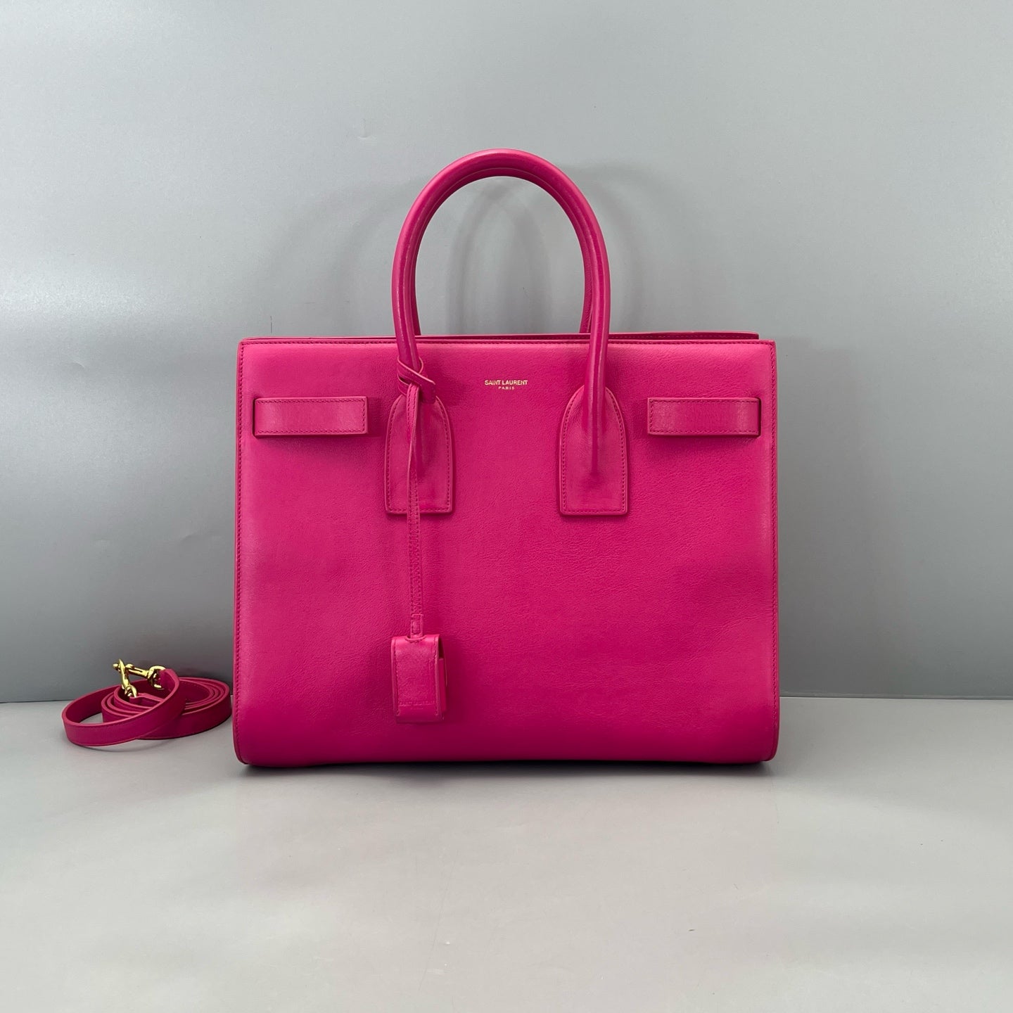 Saint Laurent - Sac de Jour - Leather - Pink - (Medium)