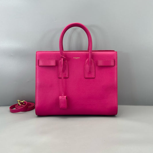 Saint Laurent - Sac de Jour - Leather - Pink - (Medium)