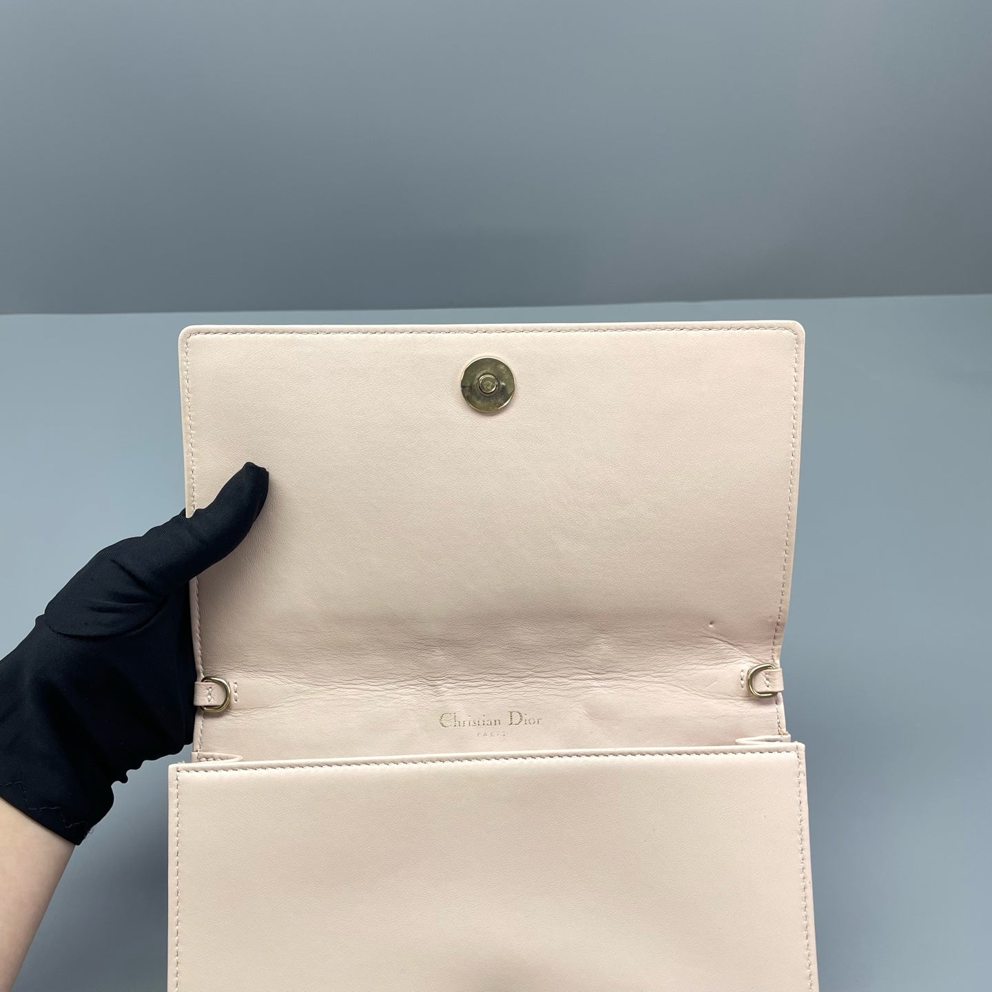 Dior - Lady Dior WOC (Wallet on Chain) 3-in-1 - Lambskin leather - Pink - (mini)