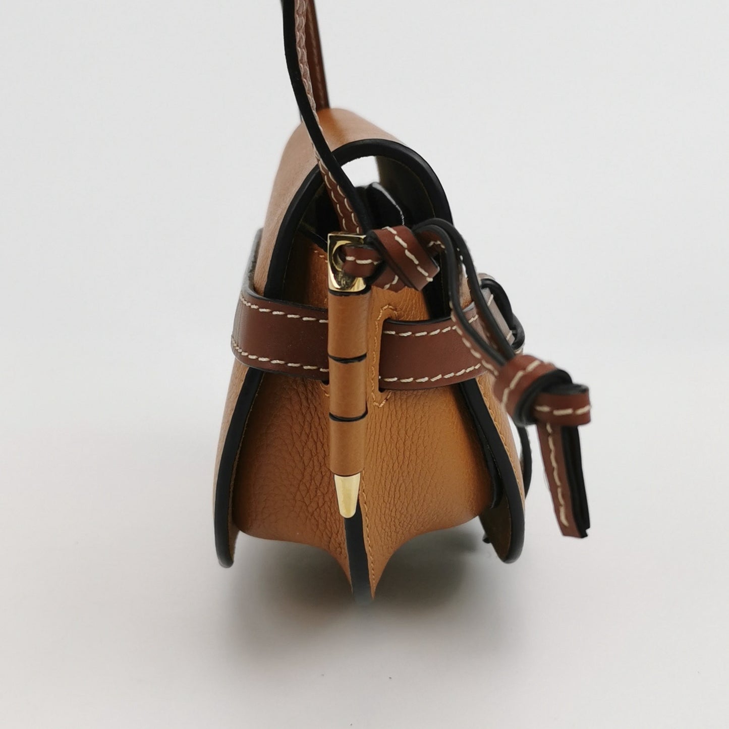 Loewe - Gate Mini - Grained calfskin leather - Light Caramel - (mini)