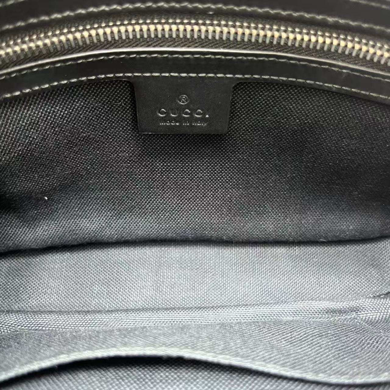 Gucci - GG Supreme Belt Bag with Tiger Print - GG Supreme canvas with leather trim - Black - (small)