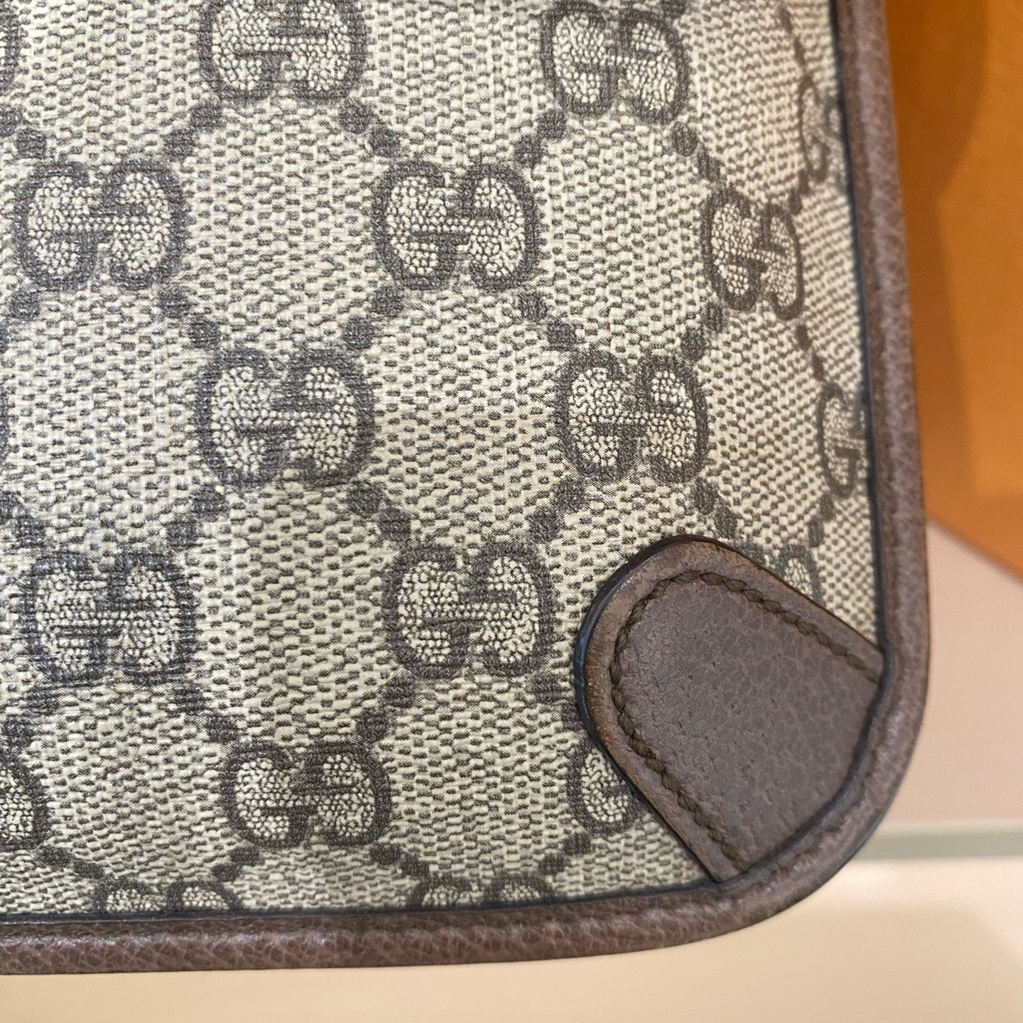 Gucci - Tiger Head Belt Bag 54387 - GG Supreme coated canvas with leather trim - Beige and Brown - (Medium)