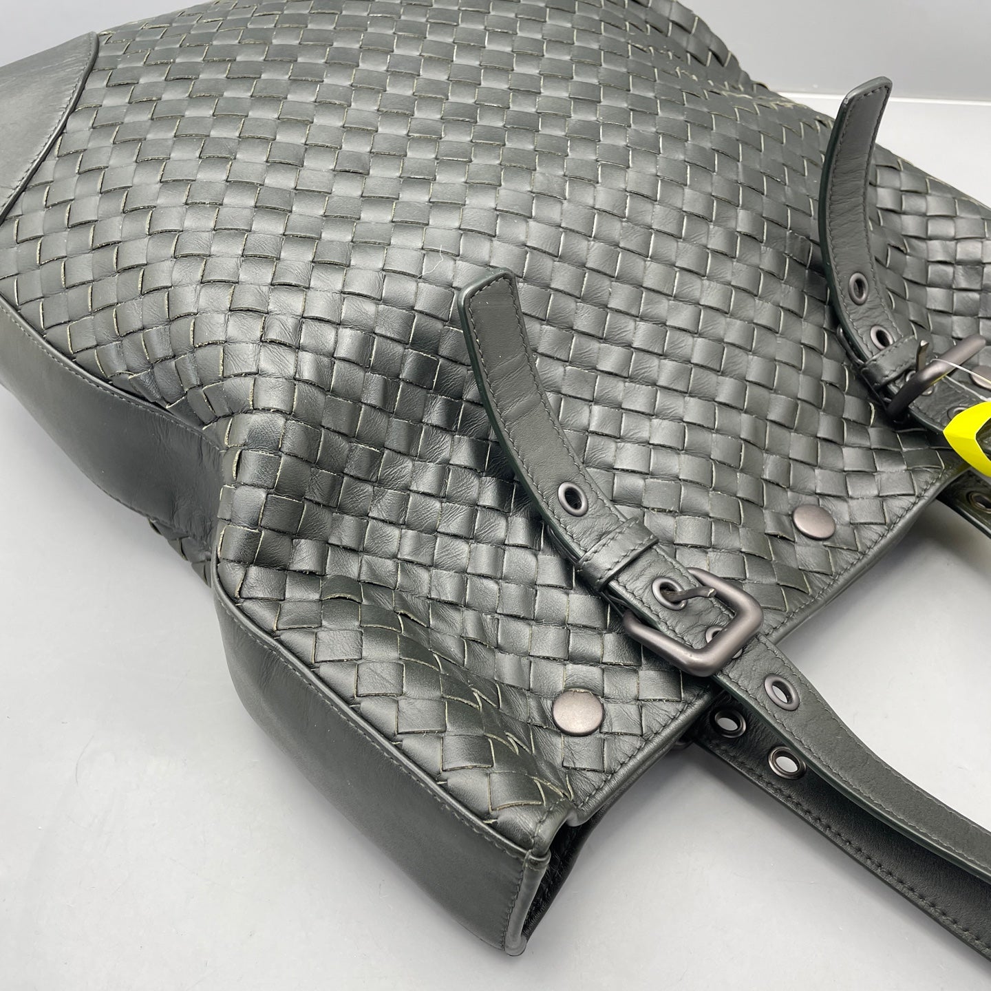Bottega Veneta - Intrecciato Woven Tote - Leather - Green - (medium)