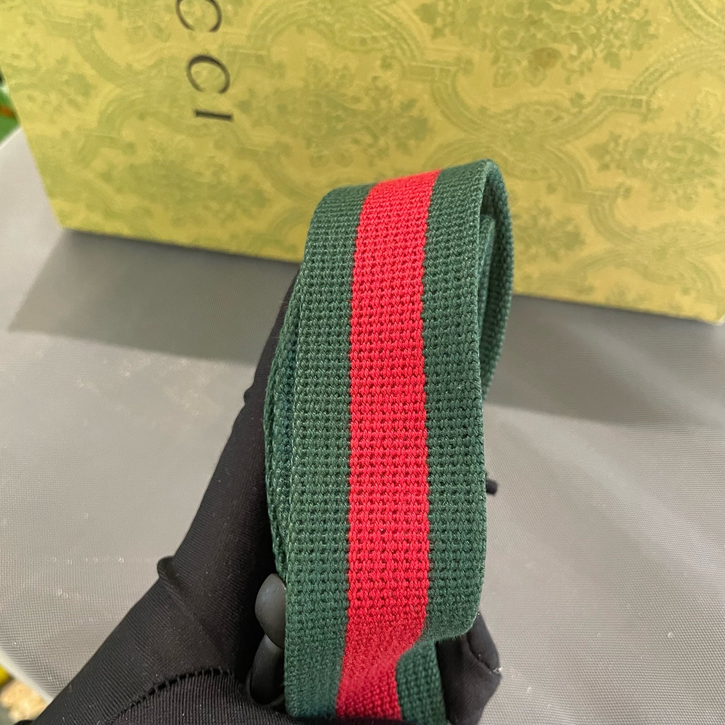 Gucci - Tiger Head Belt Bag - GG Supreme coated canvas with leather trim and Web canvas strap - Brown - (small)