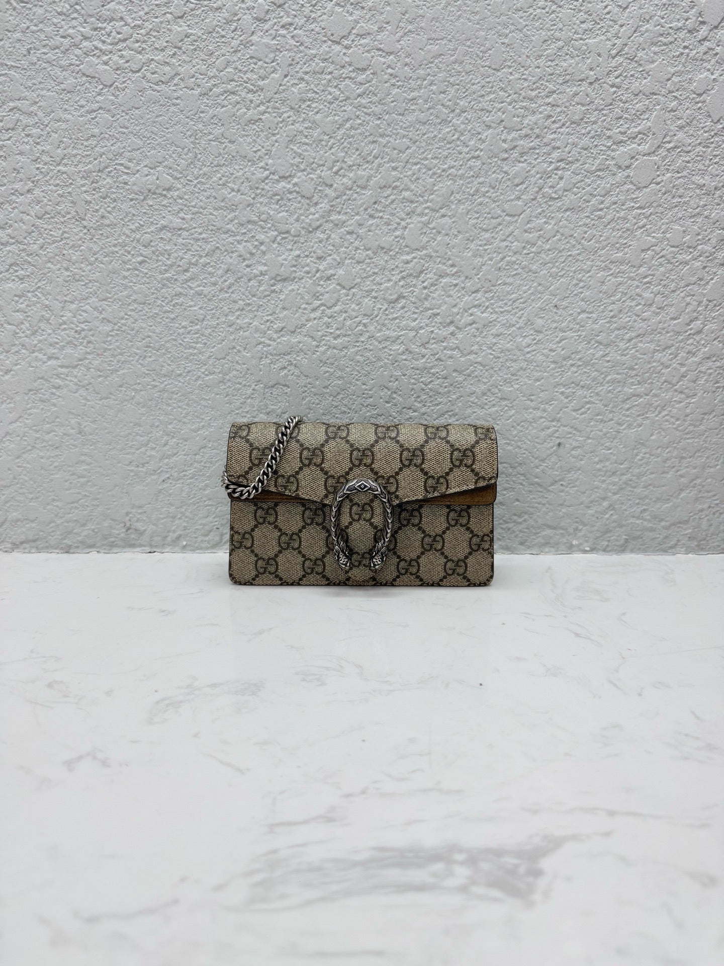 Gucci - Dionysus Mini - Coated canvas and leather - Camel - (mini)