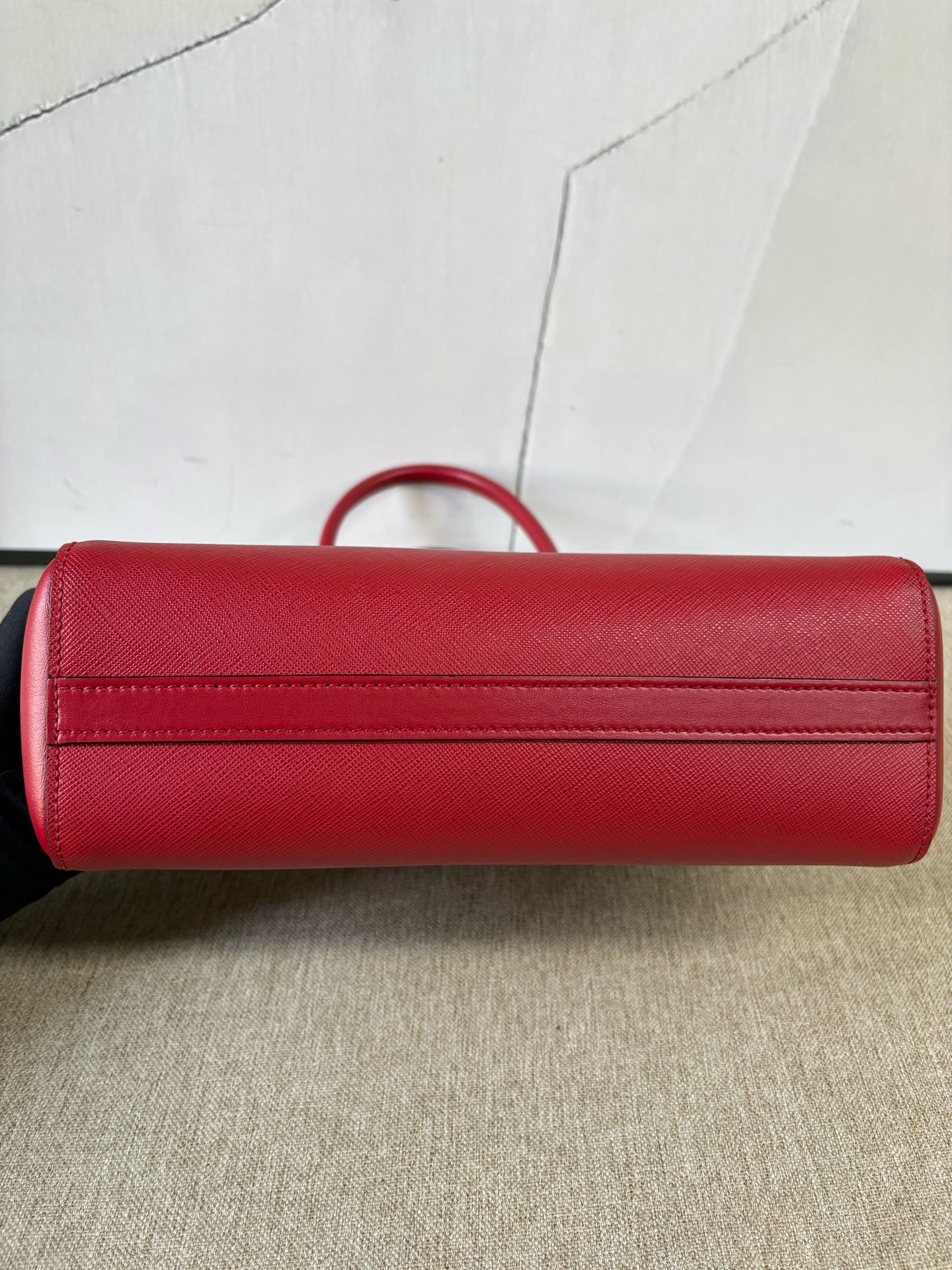 Prada - Galleria Bag - Saffiano leather - Red - (Medium)