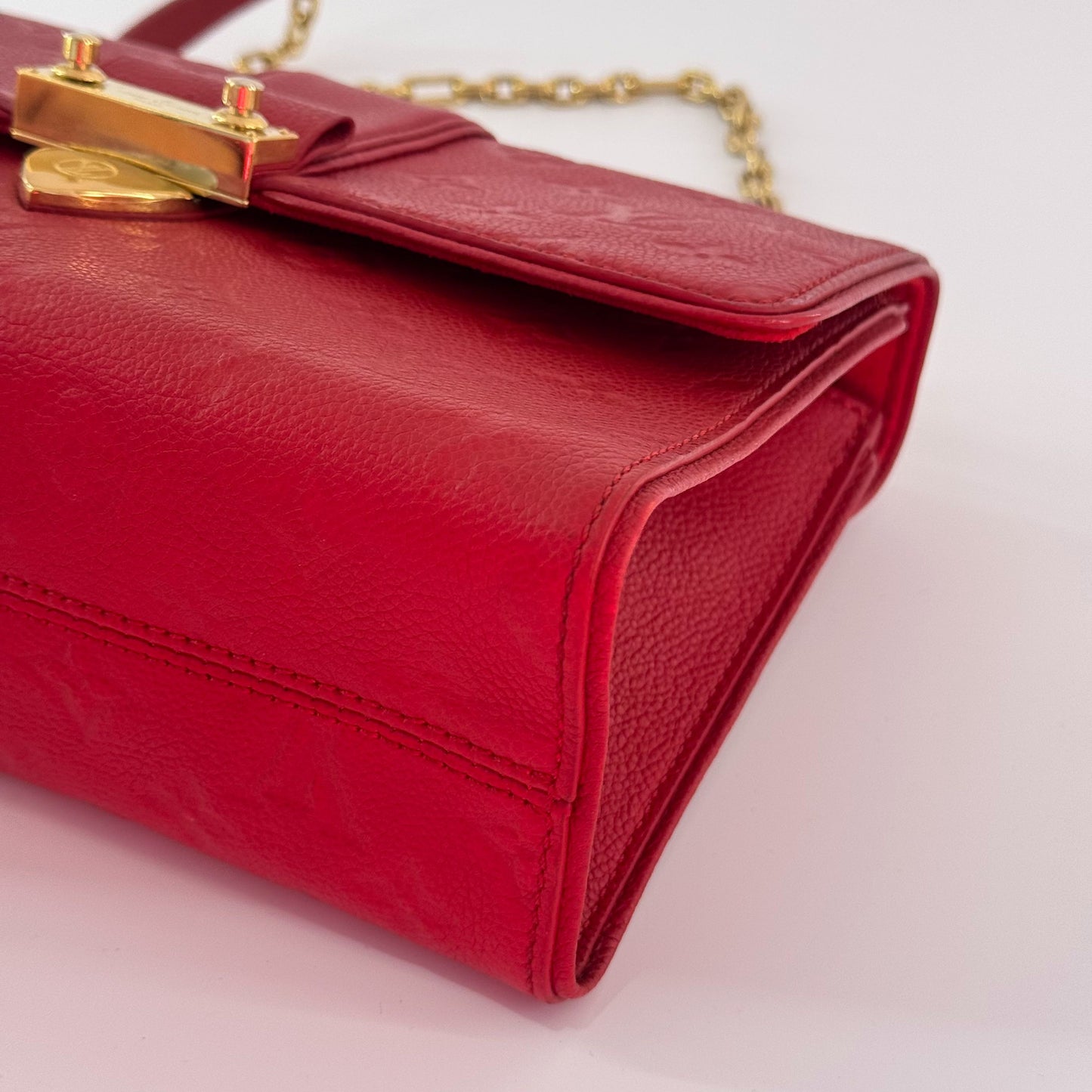 Louis Vuitton - Saint Sulpice - Leather - Red - (medium)