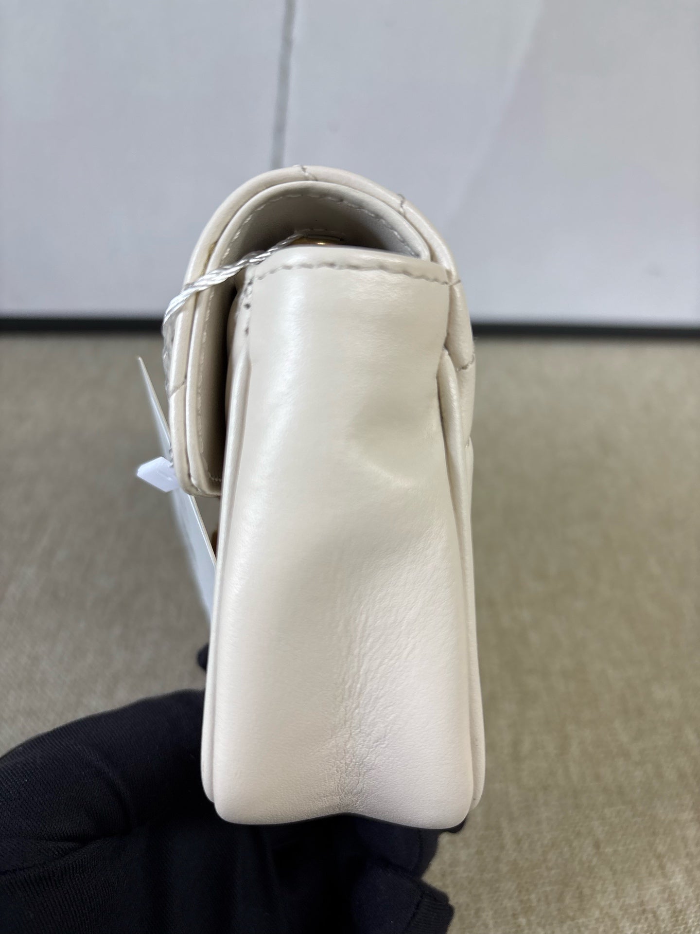 Gucci - Marmont Supermini Chain Bag - Leather - White - (mini)