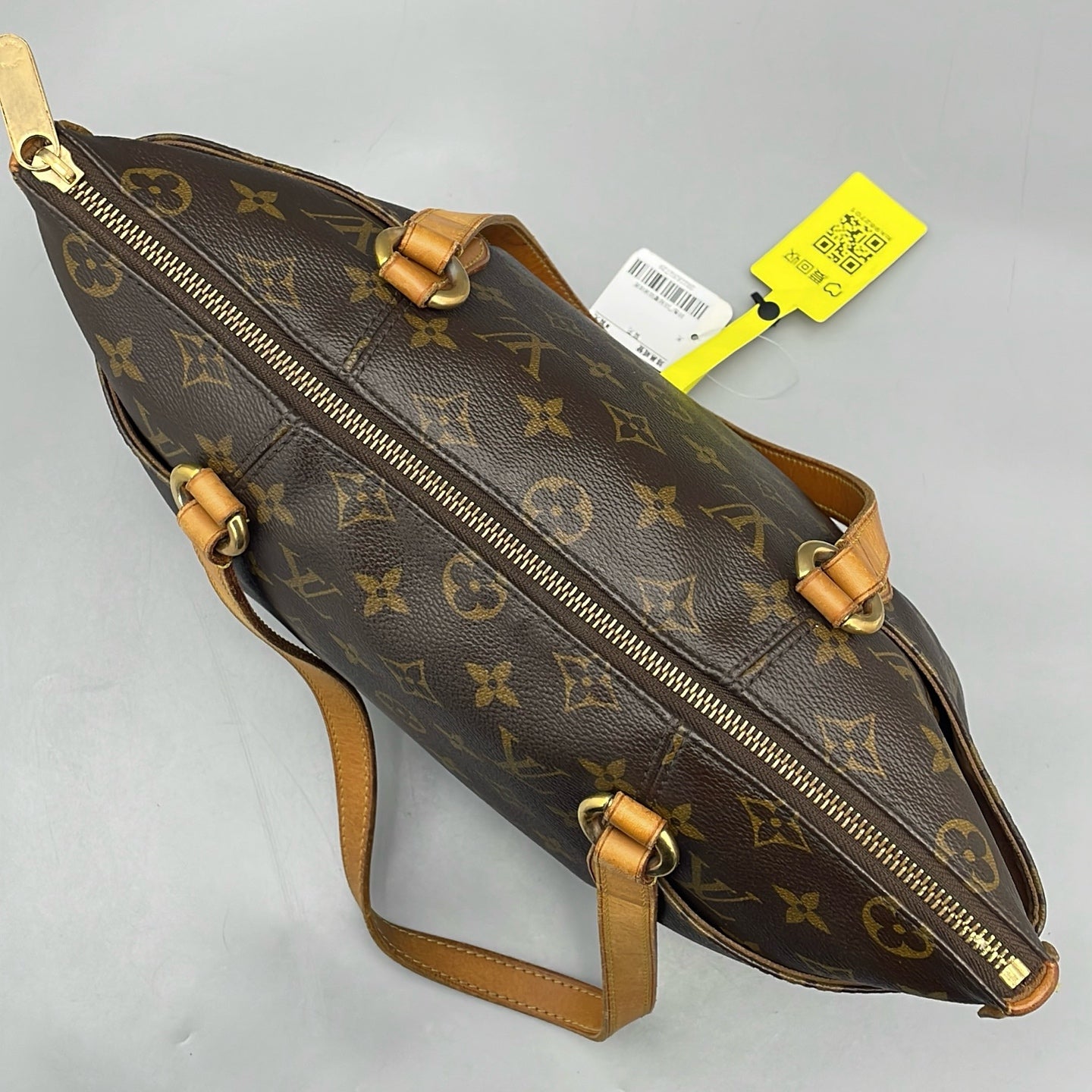 Louis Vuitton - Batignolles Tote - Monogram coated canvas with Vachetta leather trim - Brown - (Small)