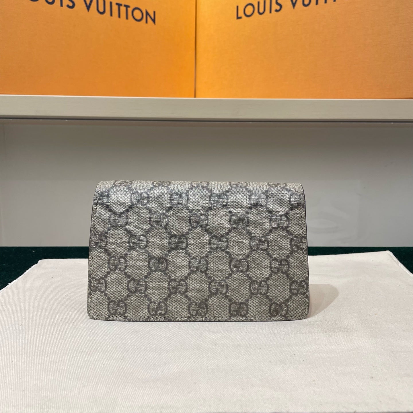 Gucci - Dionysus Mini - GG Supreme canvas with suede trim - Beige - (mini)