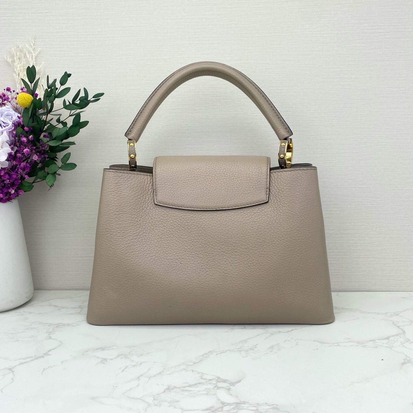 Louis Vuitton - Capucines - Taurillon leather - Grey - (medium)