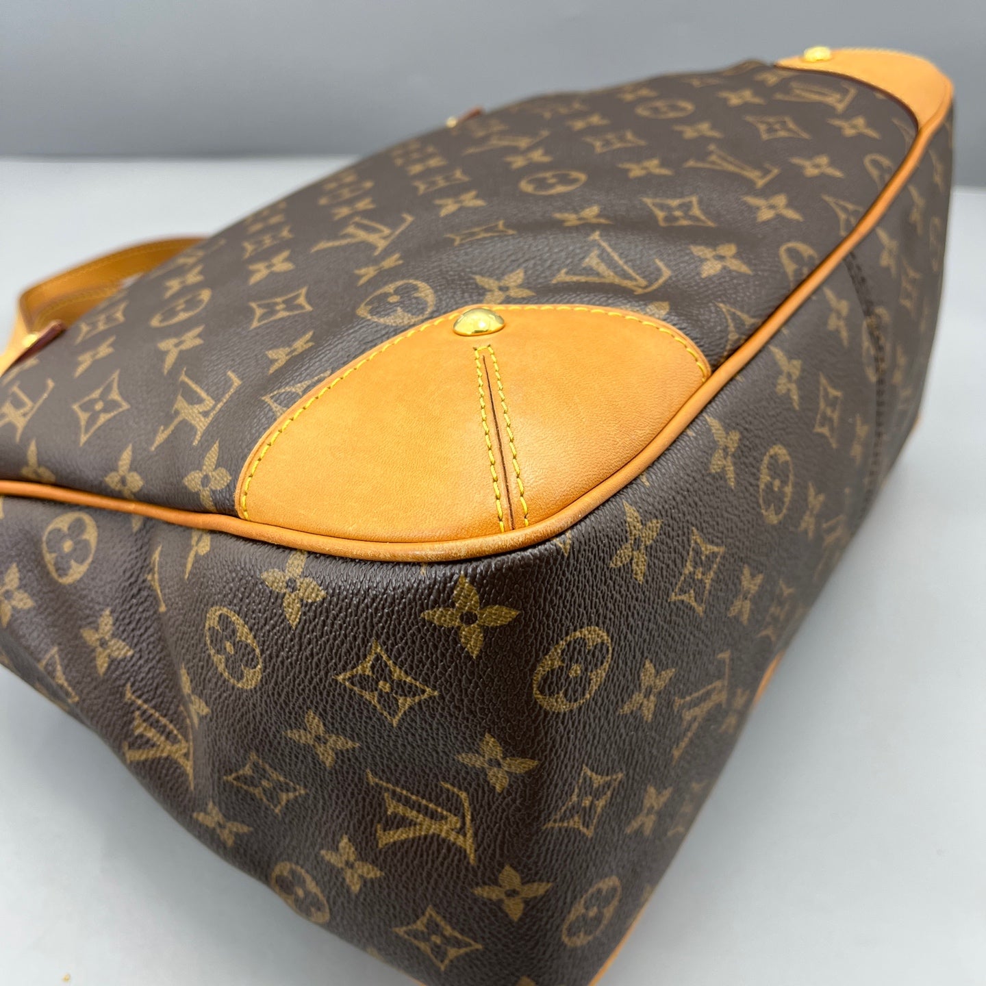 Louis Vuitton - Estrela Tote Bag - Monogram canvas with Vachetta leather trim - Brown - (large)