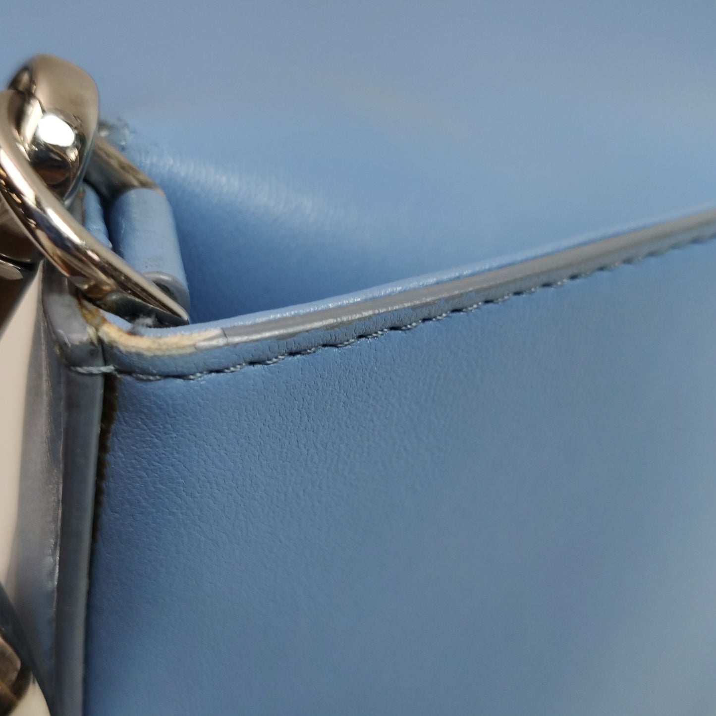 Fendi - Baguette - Leather - Blue - (Medium)