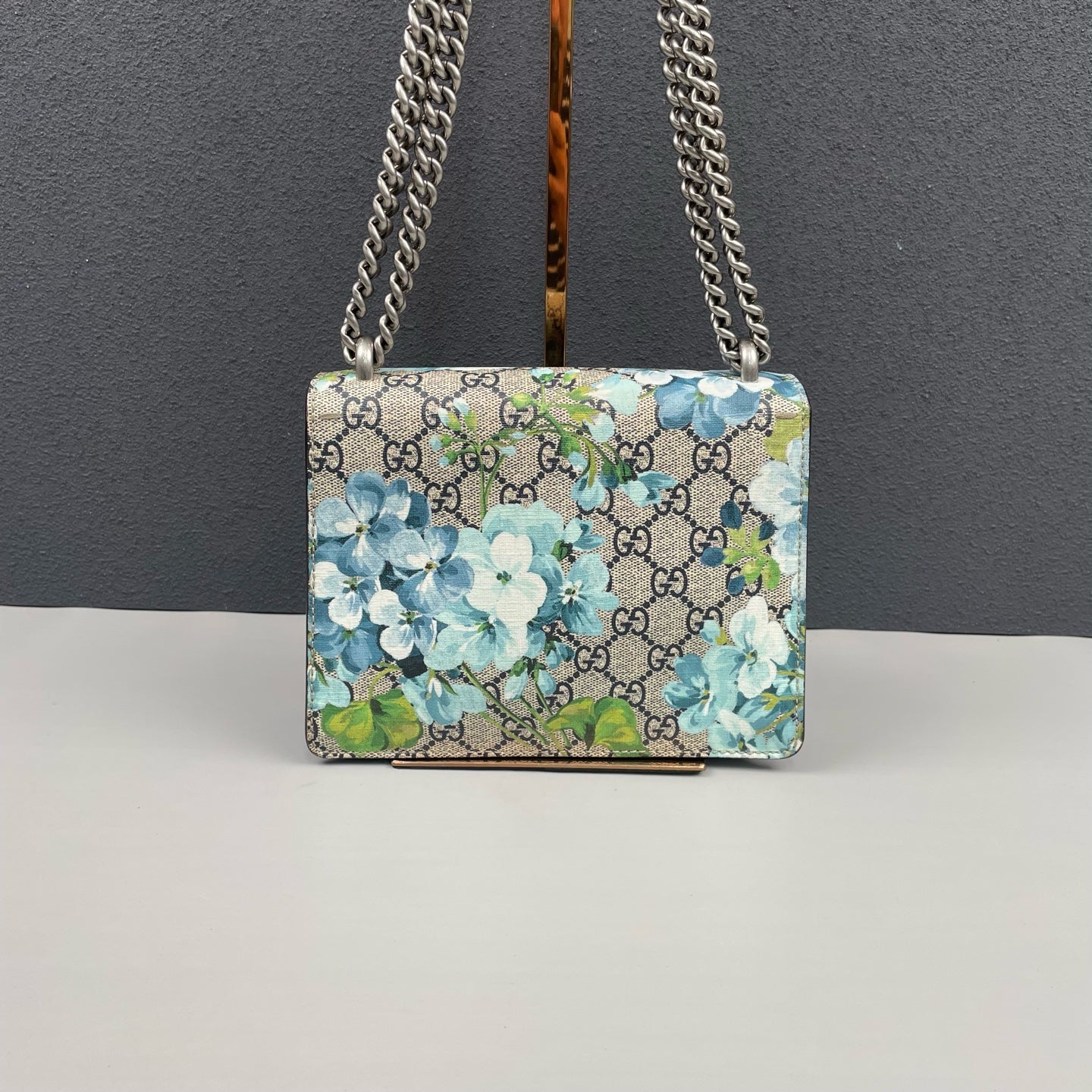 Gucci - Dionysus Small Shoulder Bag - GG Supreme coated canvas with suede and leather trim - Multicolour - (small)
