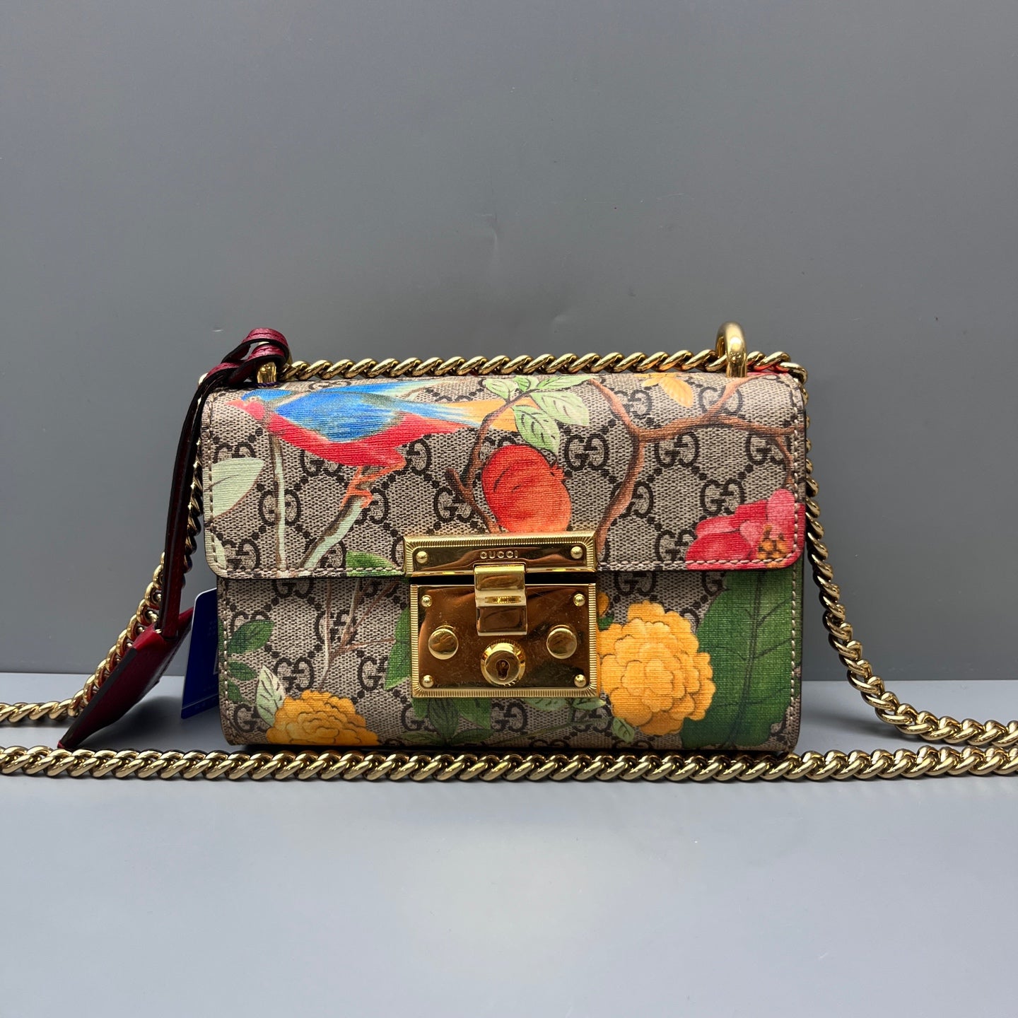 Gucci - Padlock GG Supreme Tian Shoulder Bag - GG Supreme canvas and Leather - Multicolour - (mini)
