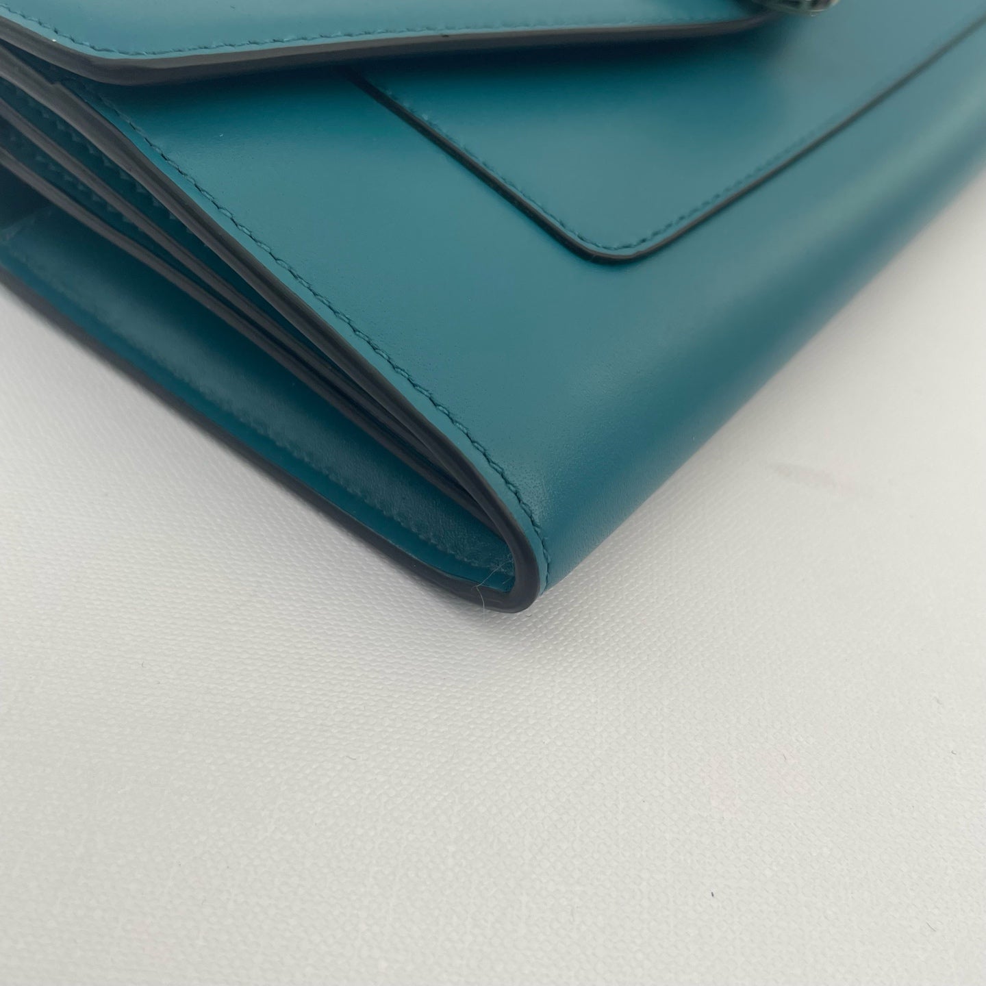 Bvlgari - Serpenti Forever Long Wallet - Leather - Blue - (medium)