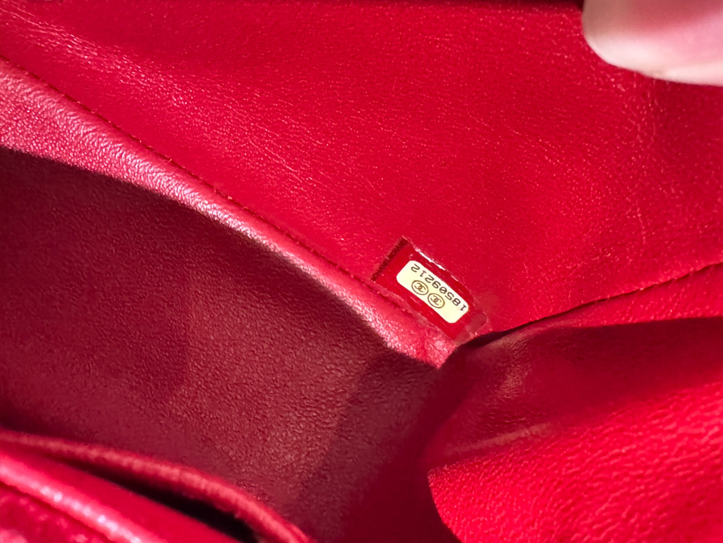 Chanel - Classic Flap Mini (Rectangular) - Patent leather - Red - (mini)